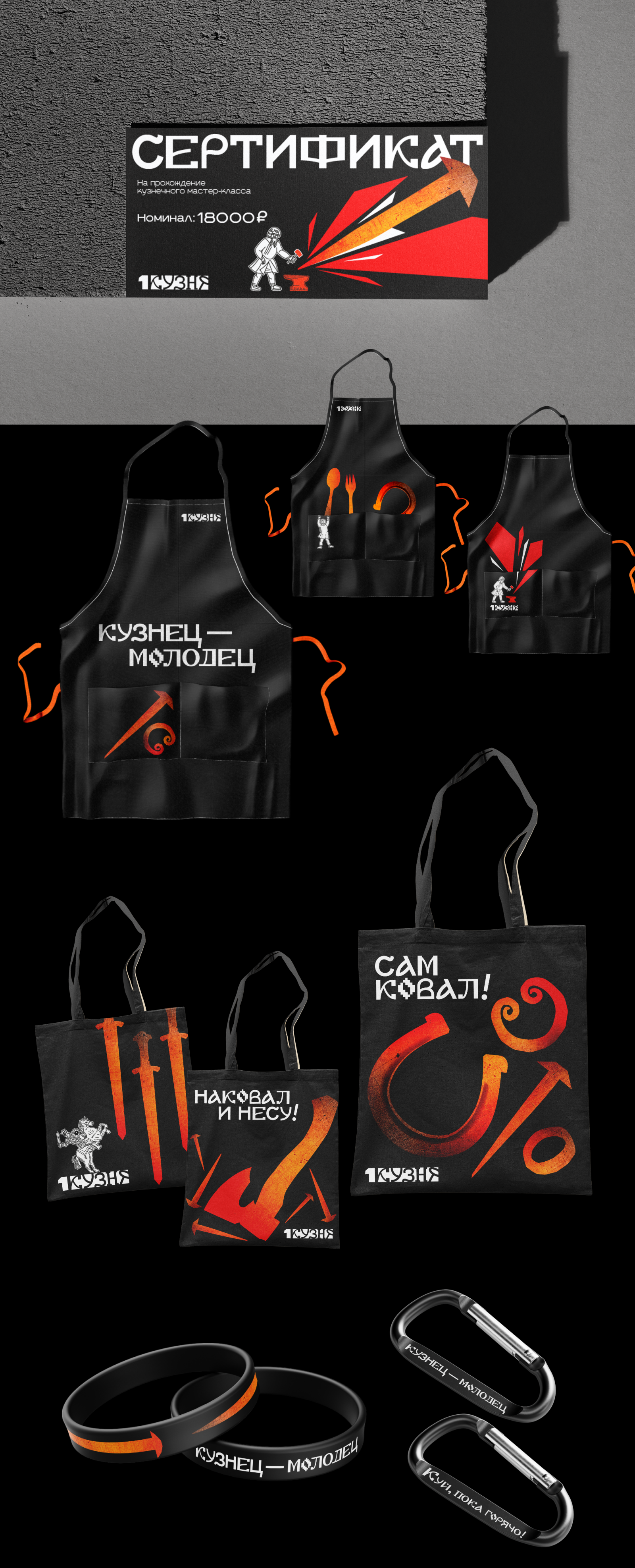 Айдентика проекта "Первая кузня" — Изображение №8 — Интерфейсы, Брендинг на Dprofile