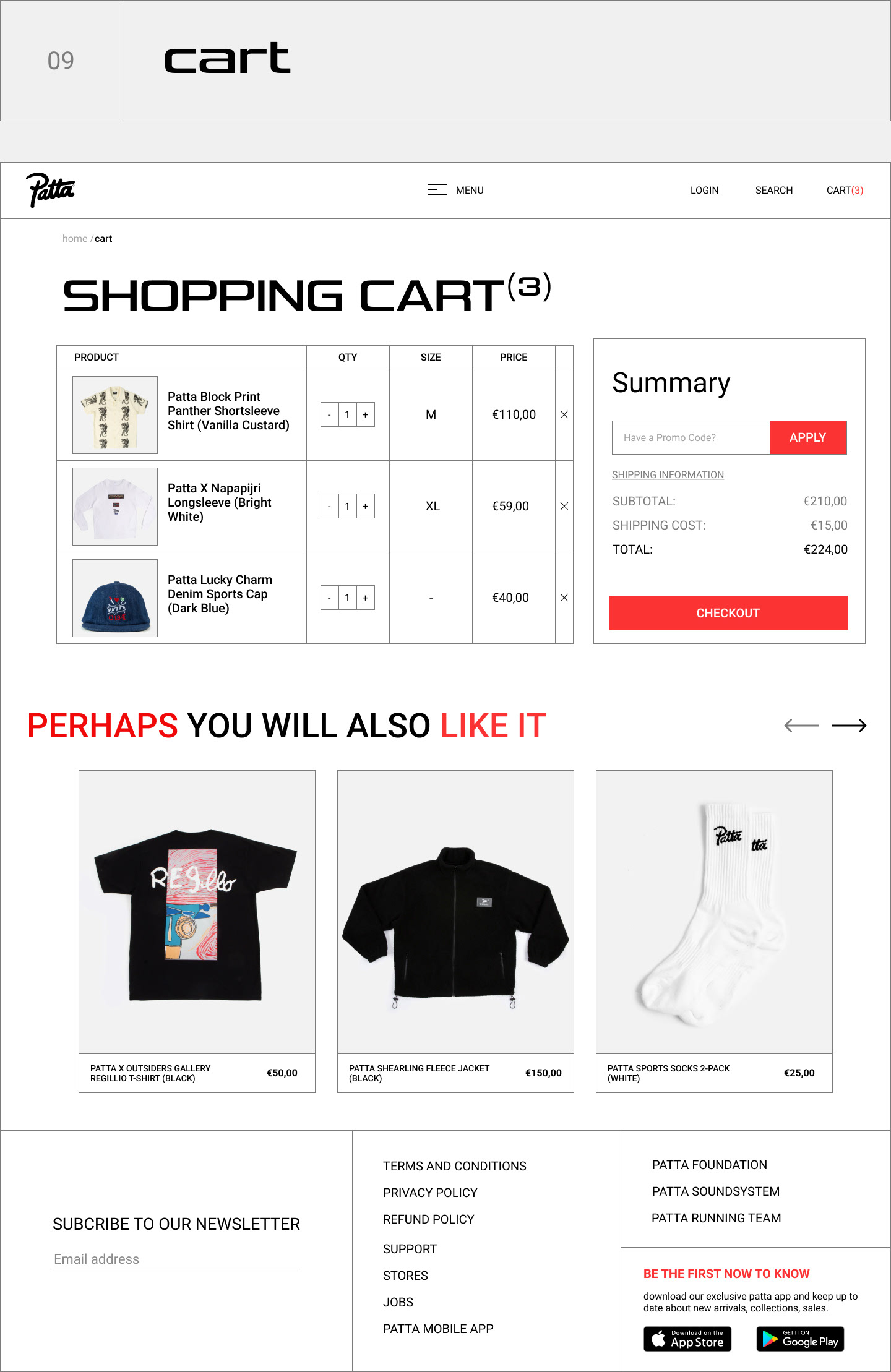 E-commerce redesign | Patta — Изображение №16 — Интерфейсы, Маркетинг на Dprofile