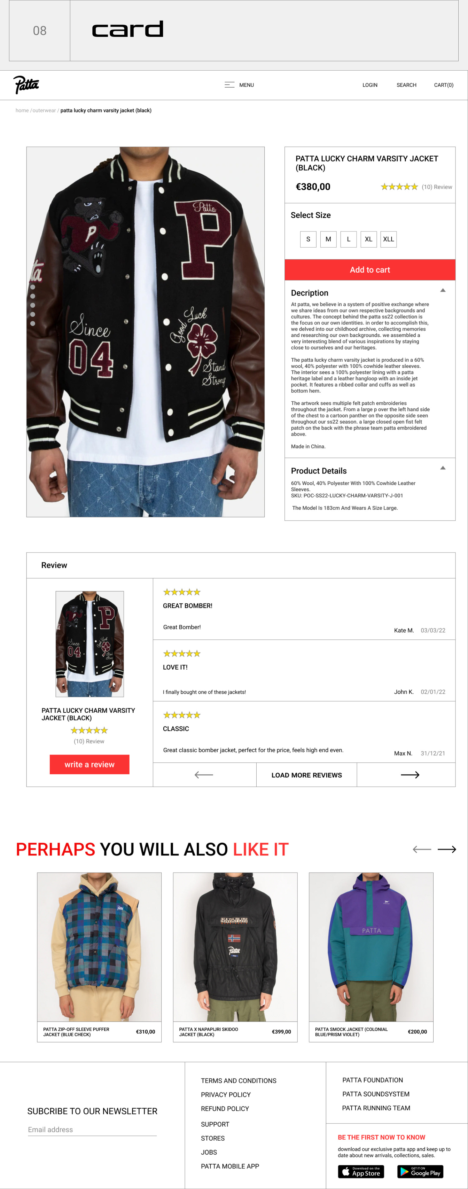 E-commerce redesign | Patta — Изображение №15 — Интерфейсы, Маркетинг на Dprofile