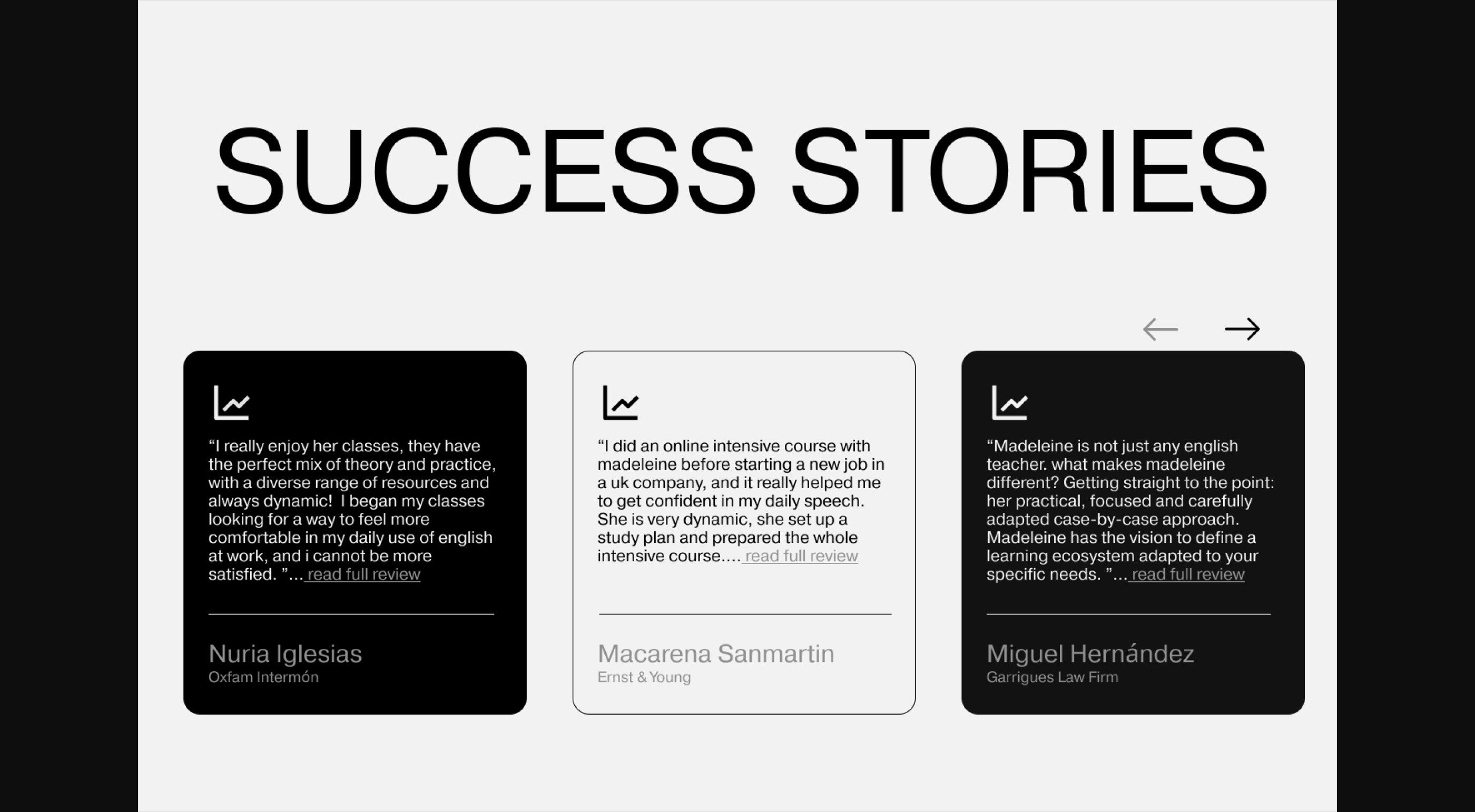 Landing page| English teacher | Online course — Изображение №5 — Интерфейсы, Анимация на Dprofile