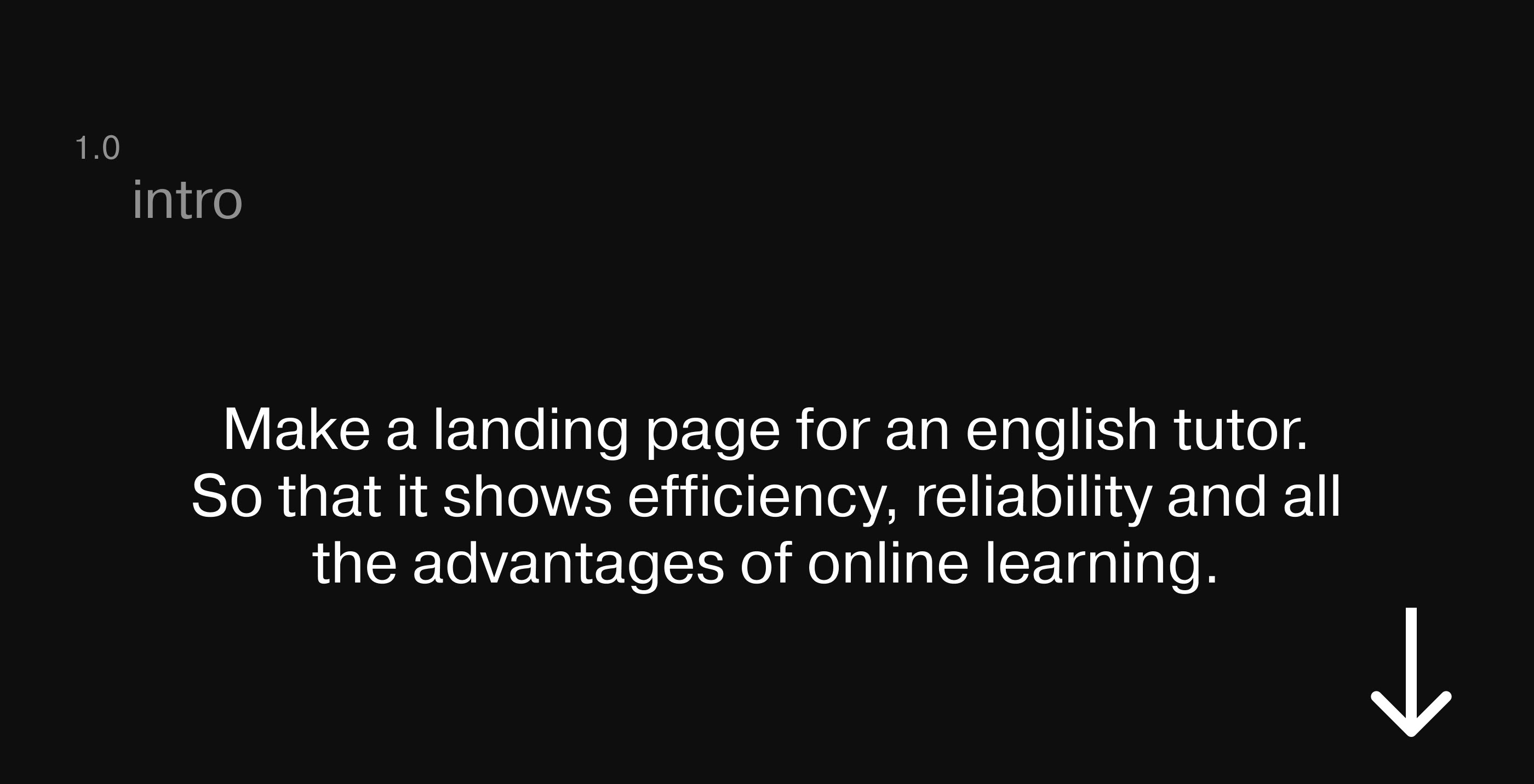 Landing page| English teacher | Online course — Изображение №1 — Интерфейсы, Анимация на Dprofile
