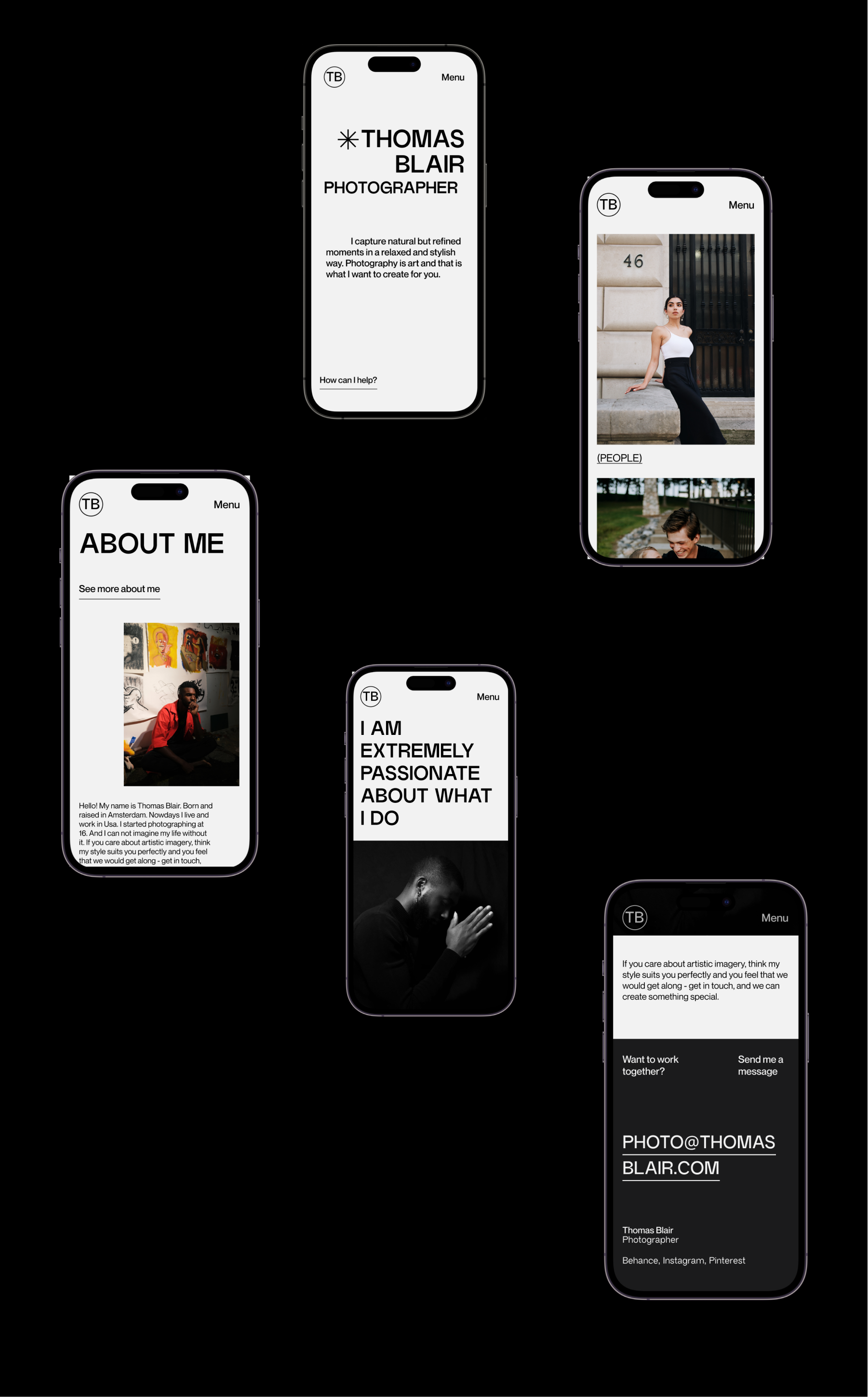 Website | Portfolio Photographer — Изображение №1 — Интерфейсы, Анимация на Dprofile