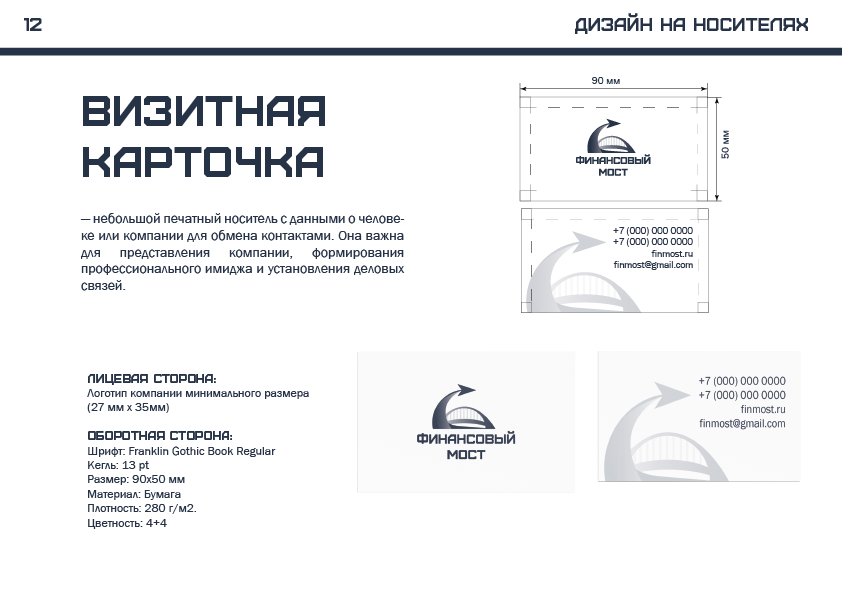 Логобук "Финансовый мост" — Изображение №18 — Брендинг на Dprofile