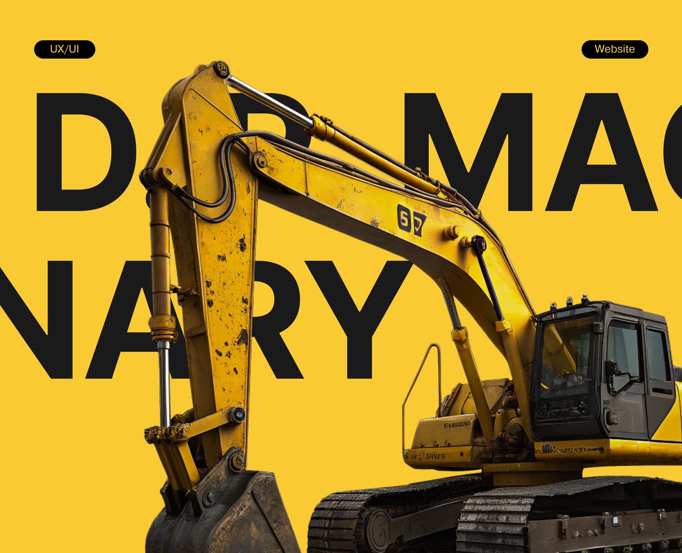 D.R. MACHINARY // website — Интерфейсы, Маркетинг на Dprofile