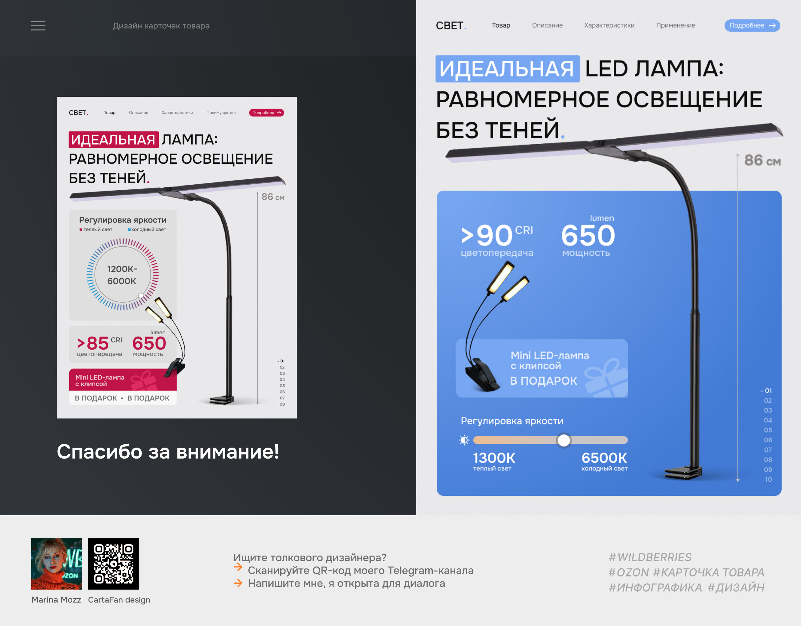 Дизайн карточки товара для маркетплейсов — Изображение №6 — Графика, Маркетинг на Dprofile