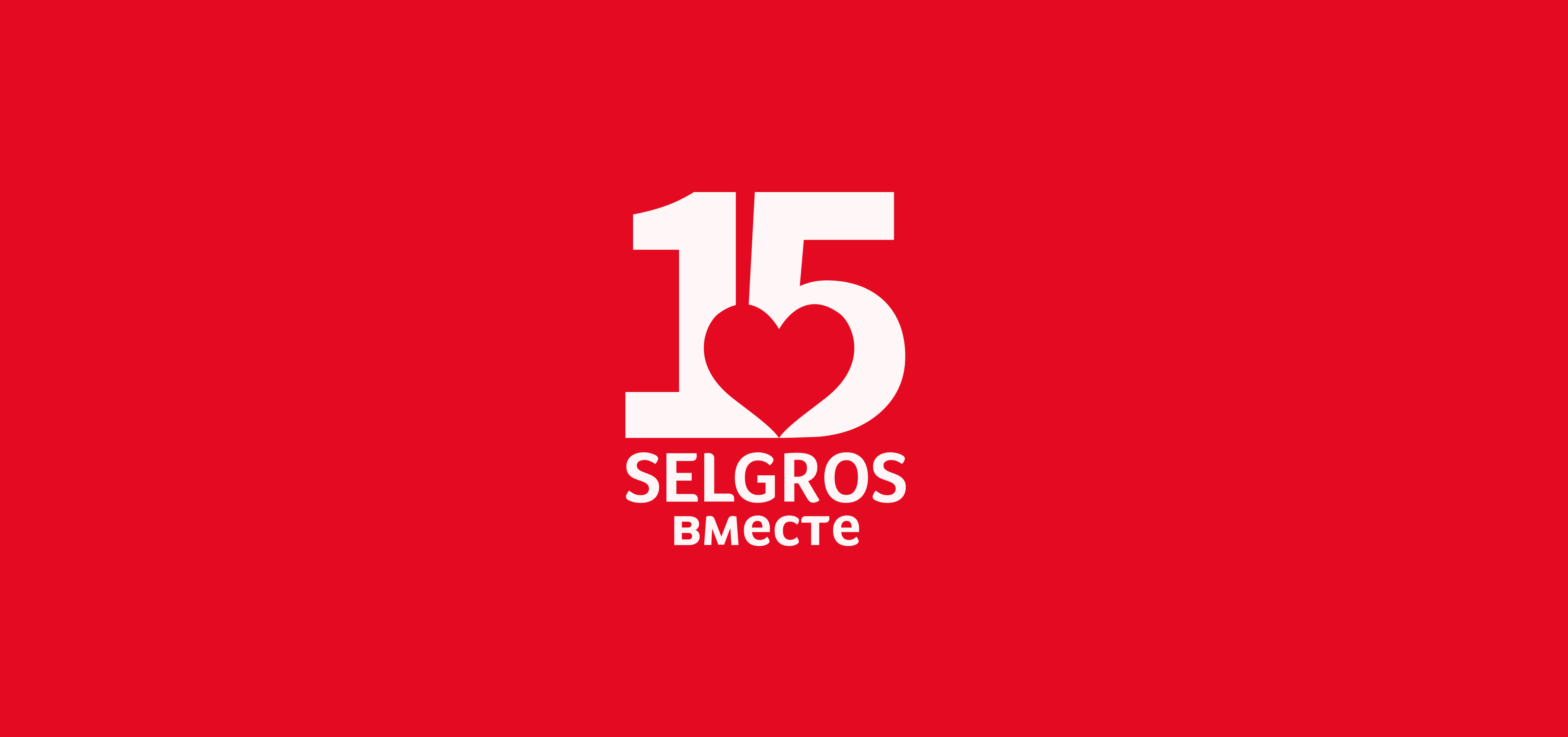 Логотип к 15-летию Selgros — Изображение №2 — Брендинг на Dprofile