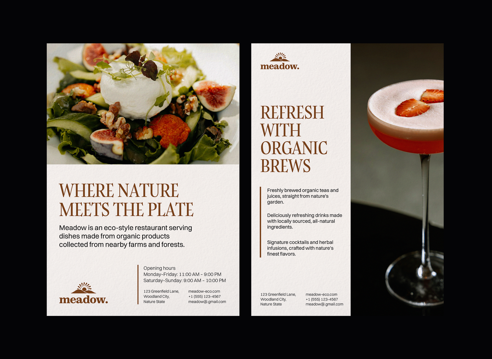 Фирменный стиль для ресторана Meadow — Изображение №11 — Брендинг на Dprofile