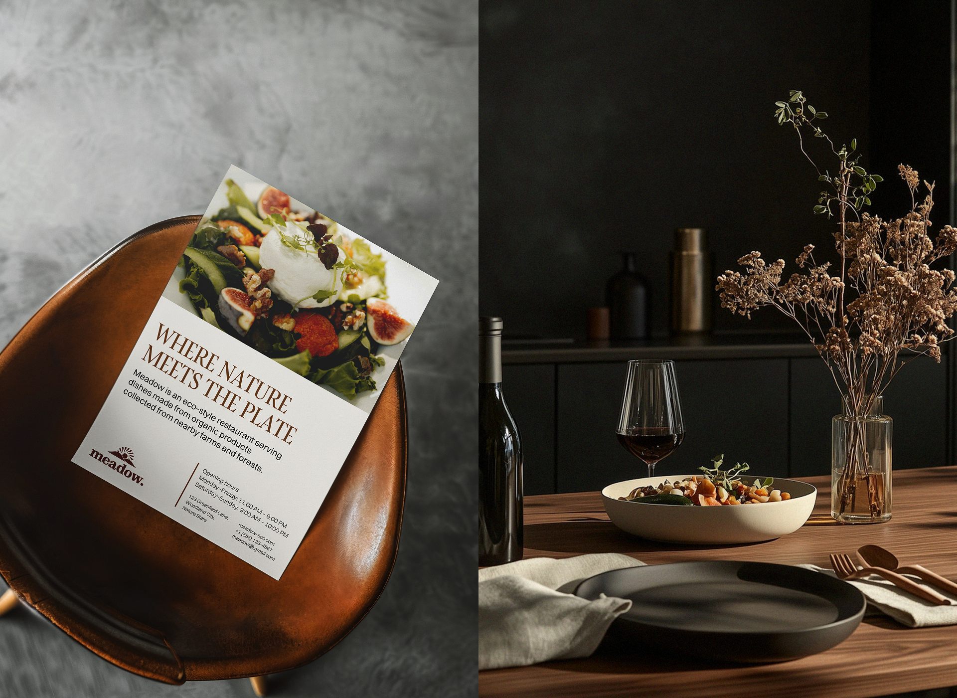 Фирменный стиль для ресторана Meadow — Изображение №2 — Брендинг на Dprofile