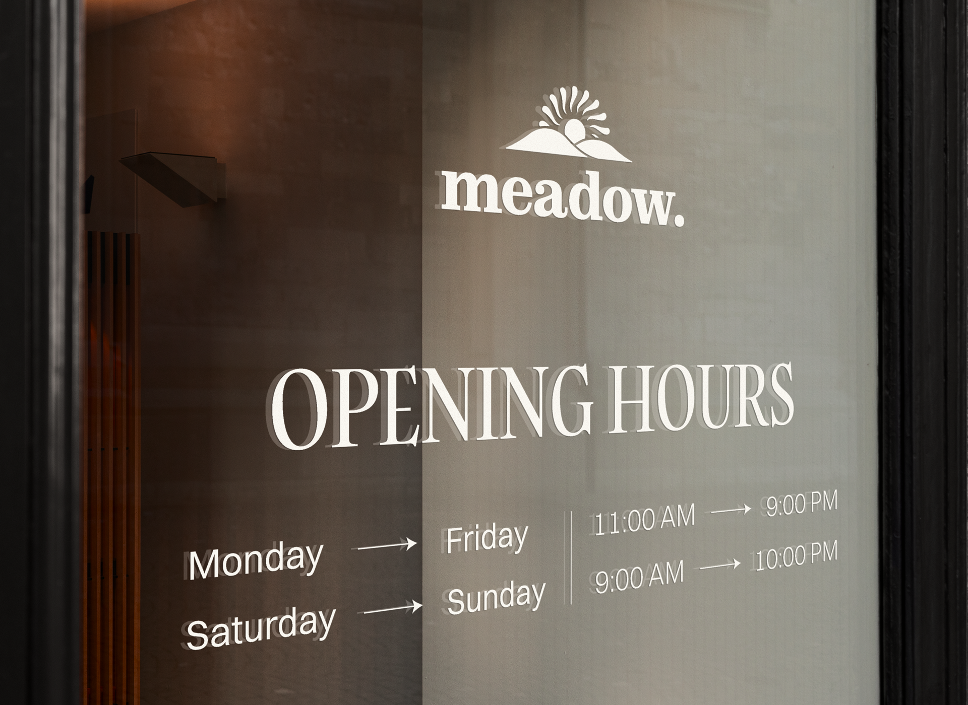 Фирменный стиль для ресторана Meadow — Изображение №10 — Брендинг на Dprofile