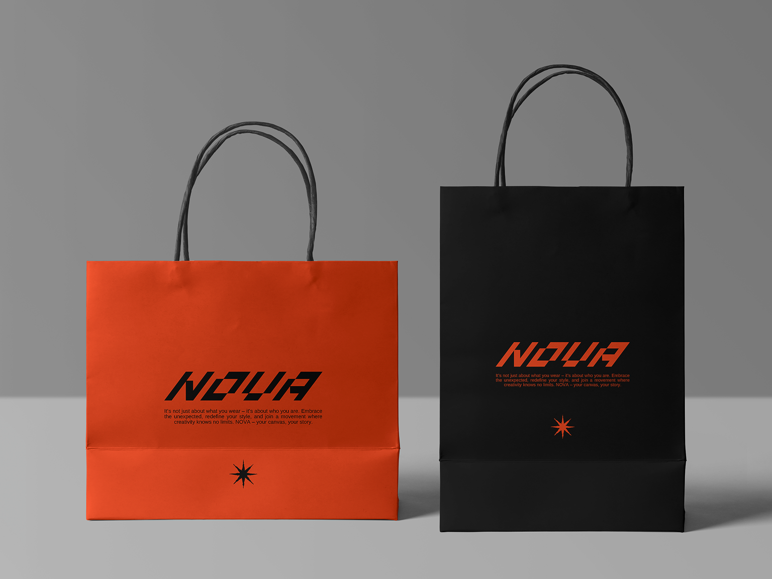 NOVA | ФИРМЕННЫЙ СТИЛЬ | ЛОГОТИП | БРЕНД ОДЕЖДЫ — Изображение №4 — Брендинг на Dprofile