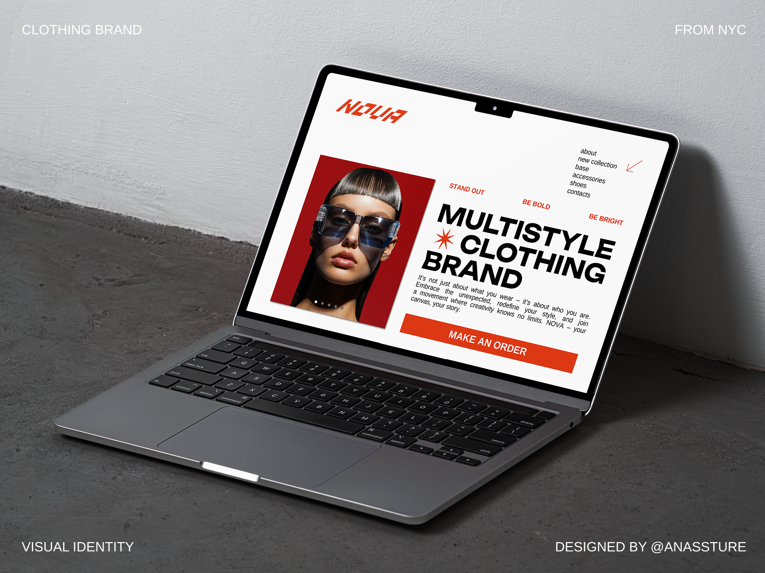 NOVA | ФИРМЕННЫЙ СТИЛЬ | ЛОГОТИП | БРЕНД ОДЕЖДЫ — Изображение №2 — Брендинг на Dprofile