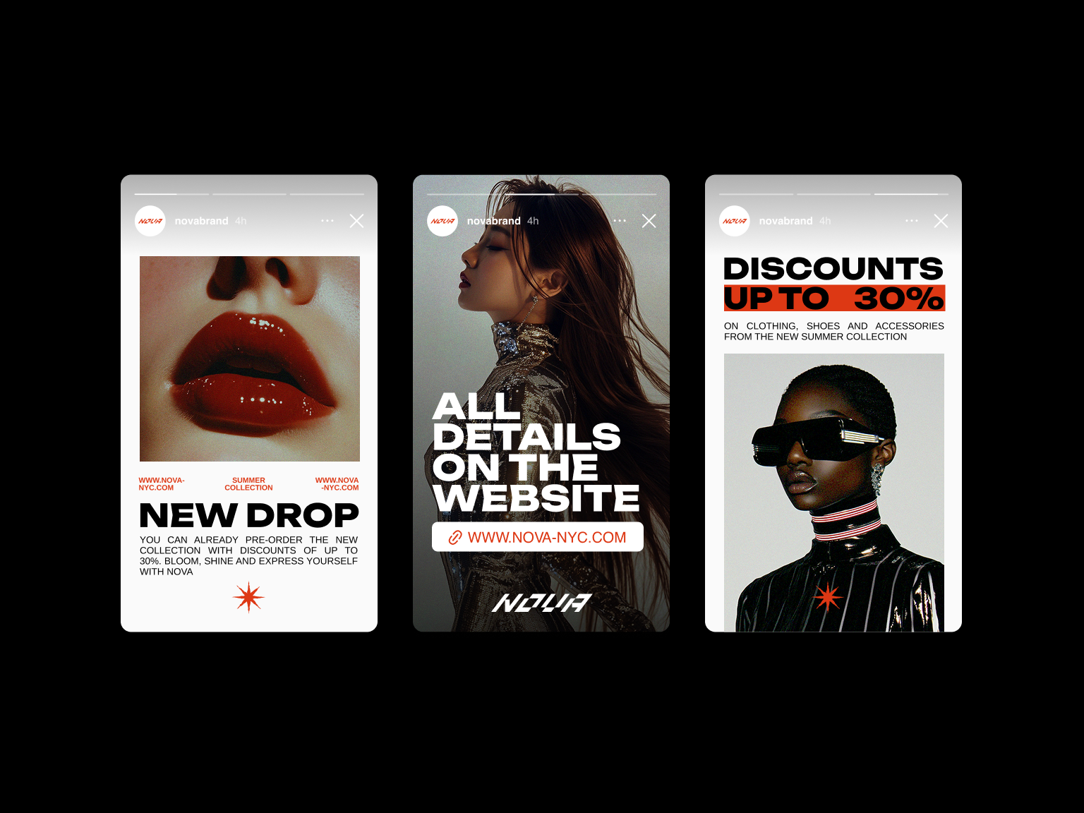 NOVA | ФИРМЕННЫЙ СТИЛЬ | ЛОГОТИП | БРЕНД ОДЕЖДЫ — Изображение №5 — Брендинг на Dprofile