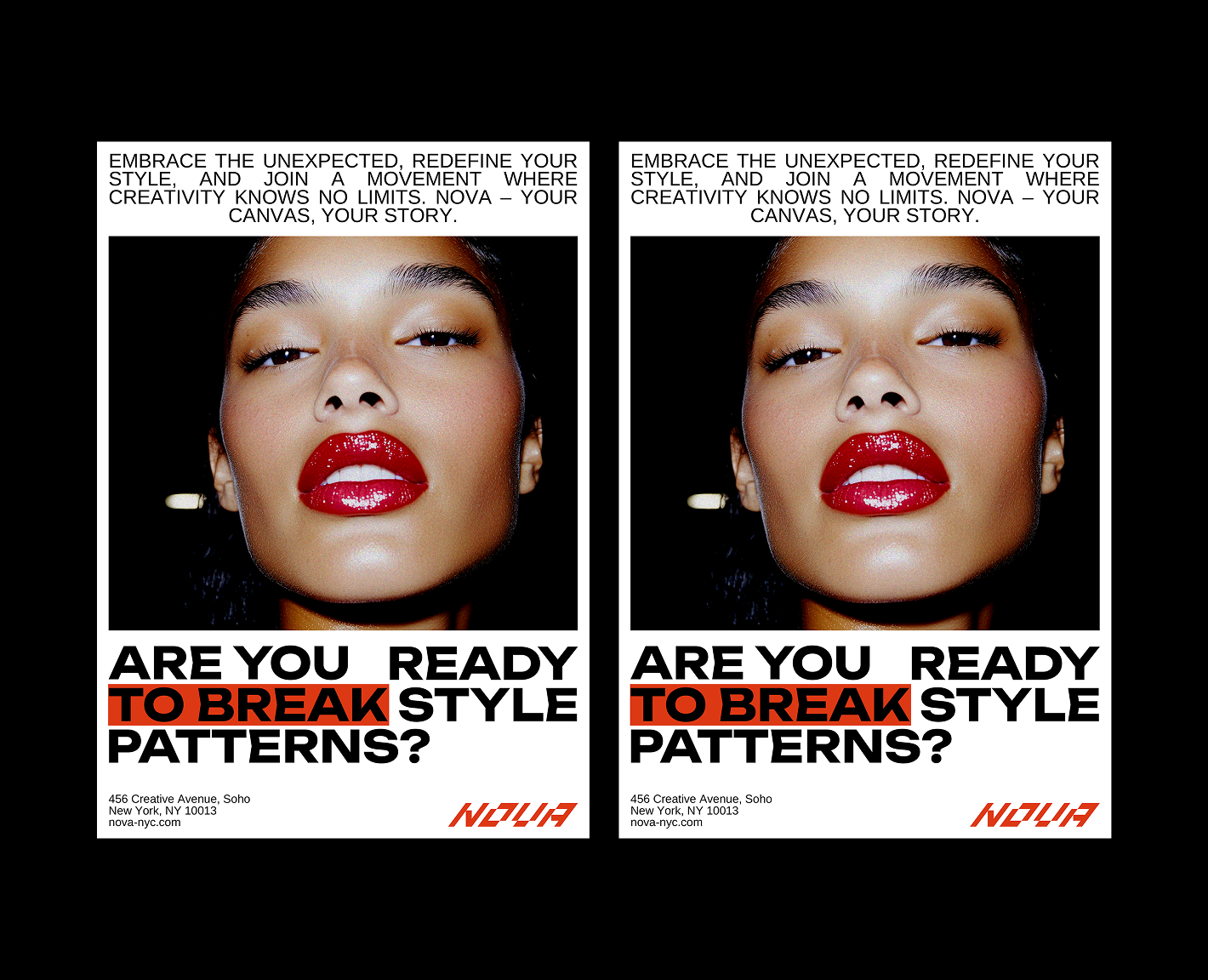 NOVA | ФИРМЕННЫЙ СТИЛЬ | ЛОГОТИП | БРЕНД ОДЕЖДЫ — Брендинг на Dprofile