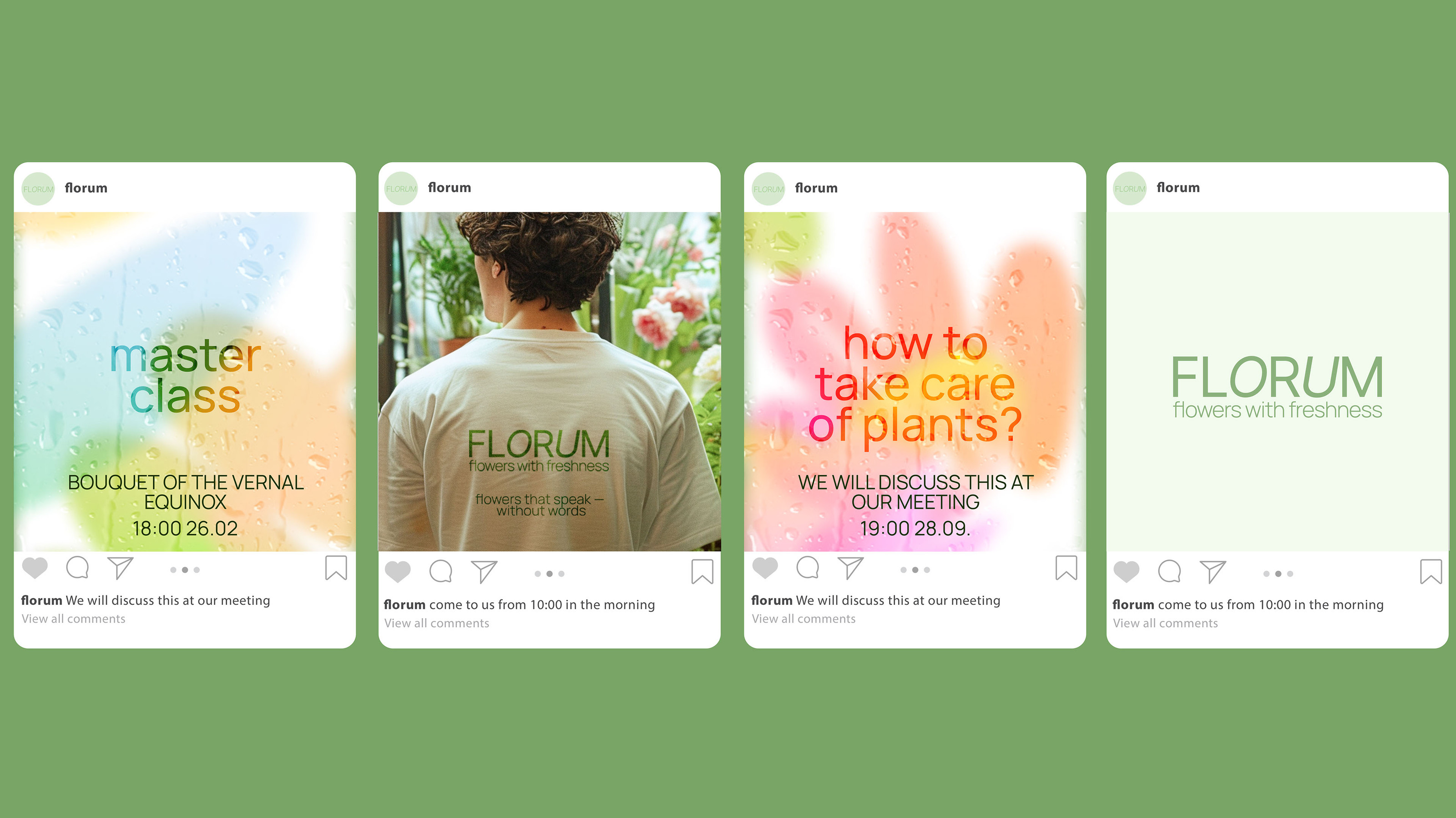 Florum is a flower boutique — Изображение №5 — Брендинг на Dprofile