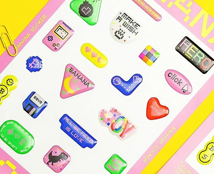 Banana Sticker — Брендинг, Графика на Dprofile