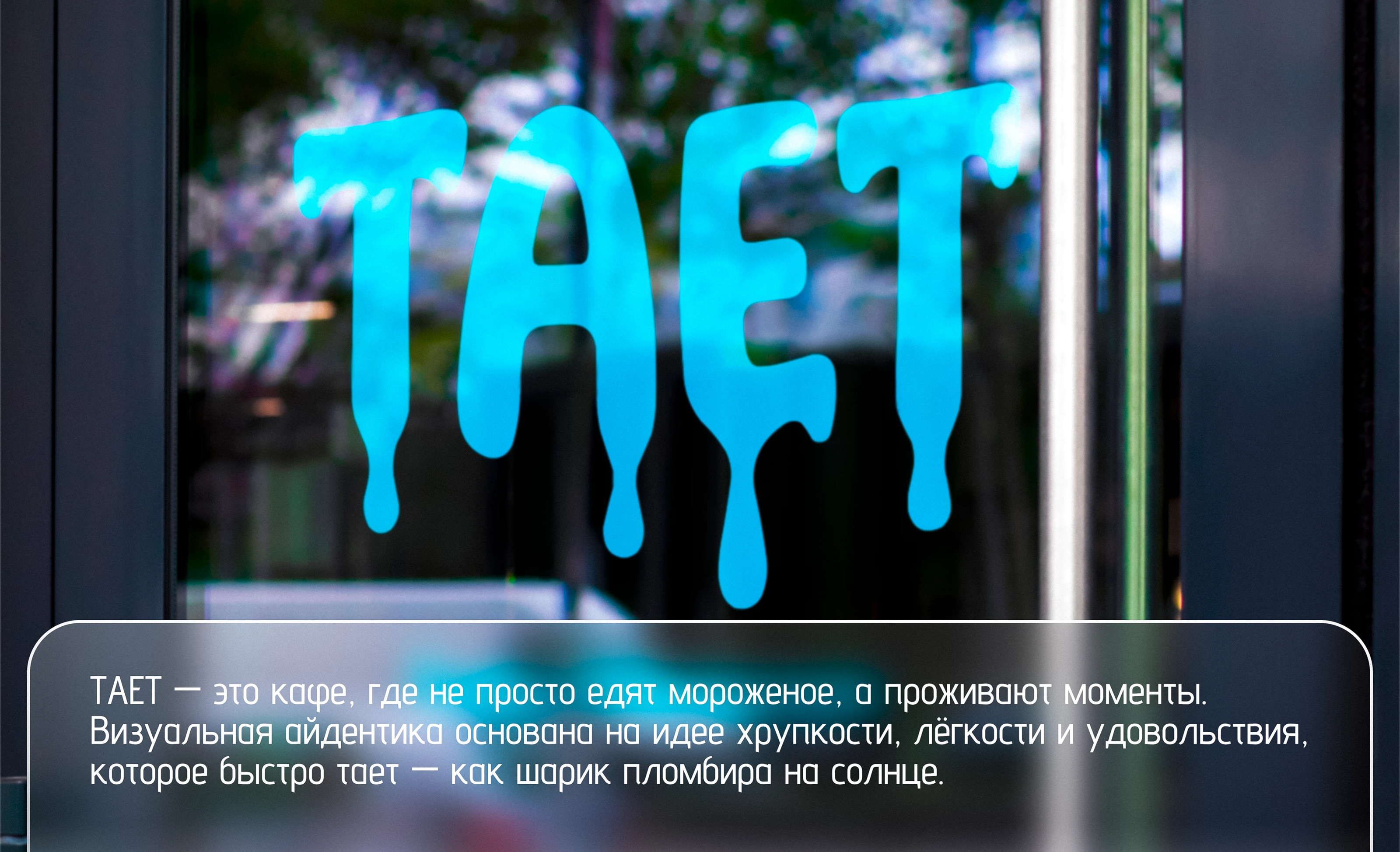 Кафе мороженое ТАЕТ — Изображение №2 — Брендинг на Dprofile