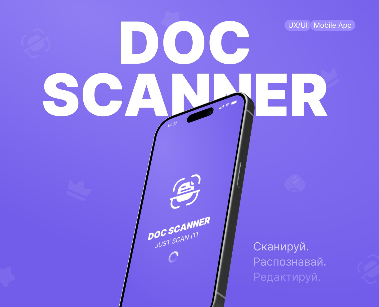 Doc Scanner | Design App на Dprofile