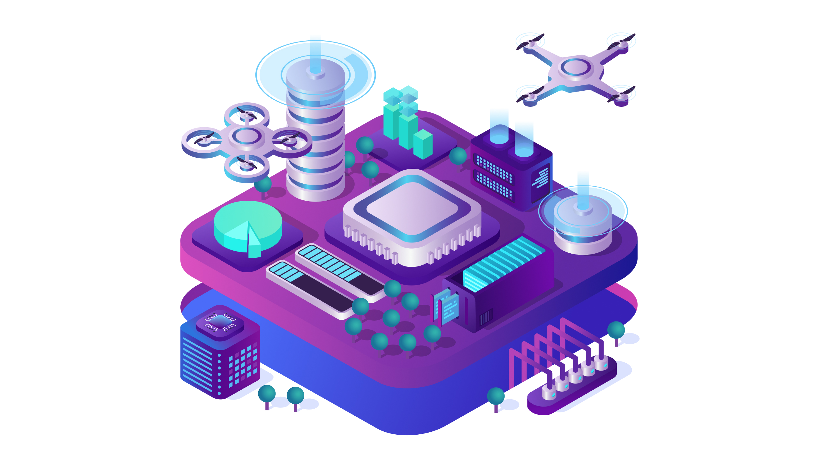 Isometric / Illustrations — Изображение №5 — Иллюстрация, Графика на Dprofile