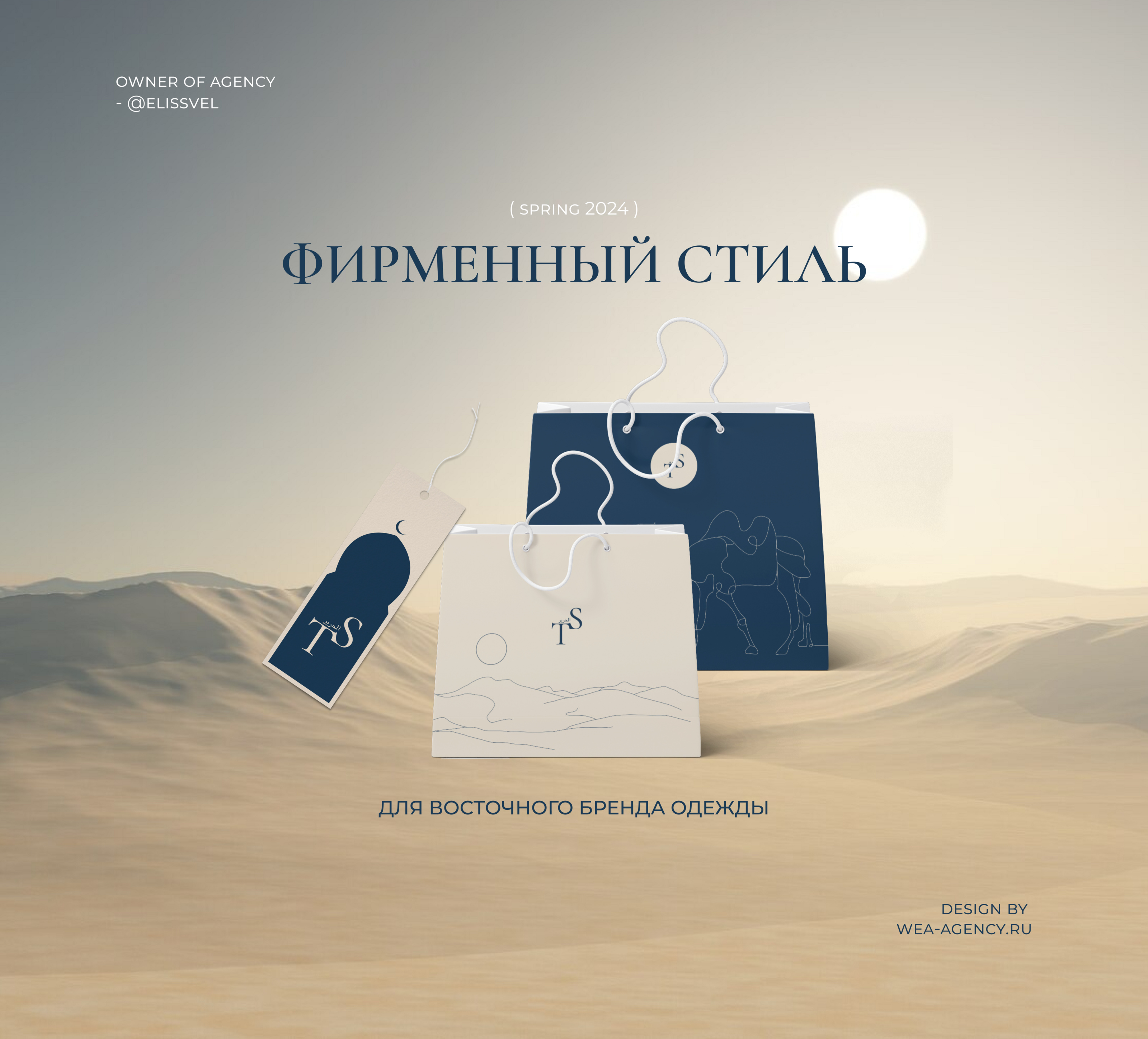 Фирменный стиль для бренда восточных платков — Изображение №1 — Брендинг на Dprofile