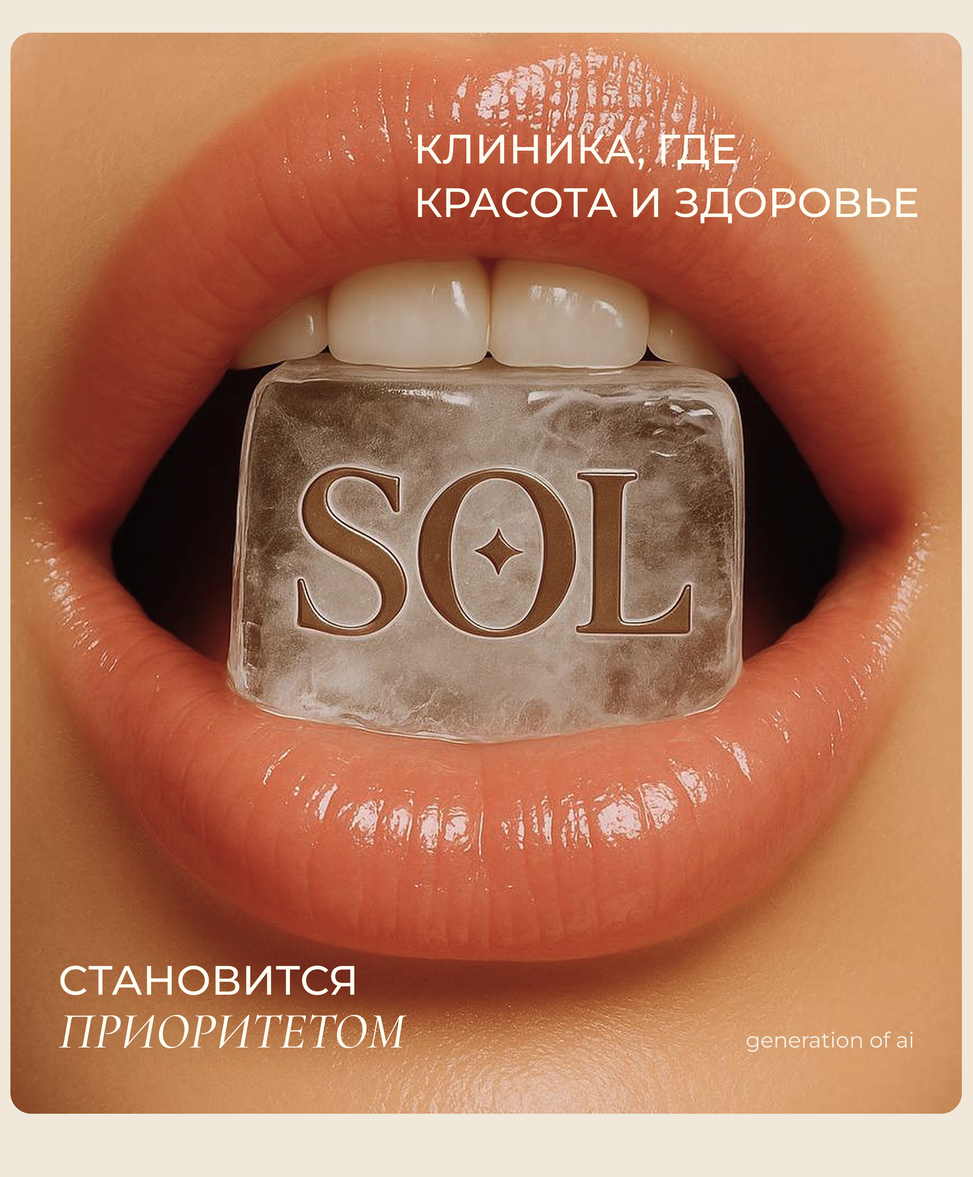 brand identity for SOL cosmetology clinic — Изображение №4 — Интерфейсы, Брендинг на Dprofile