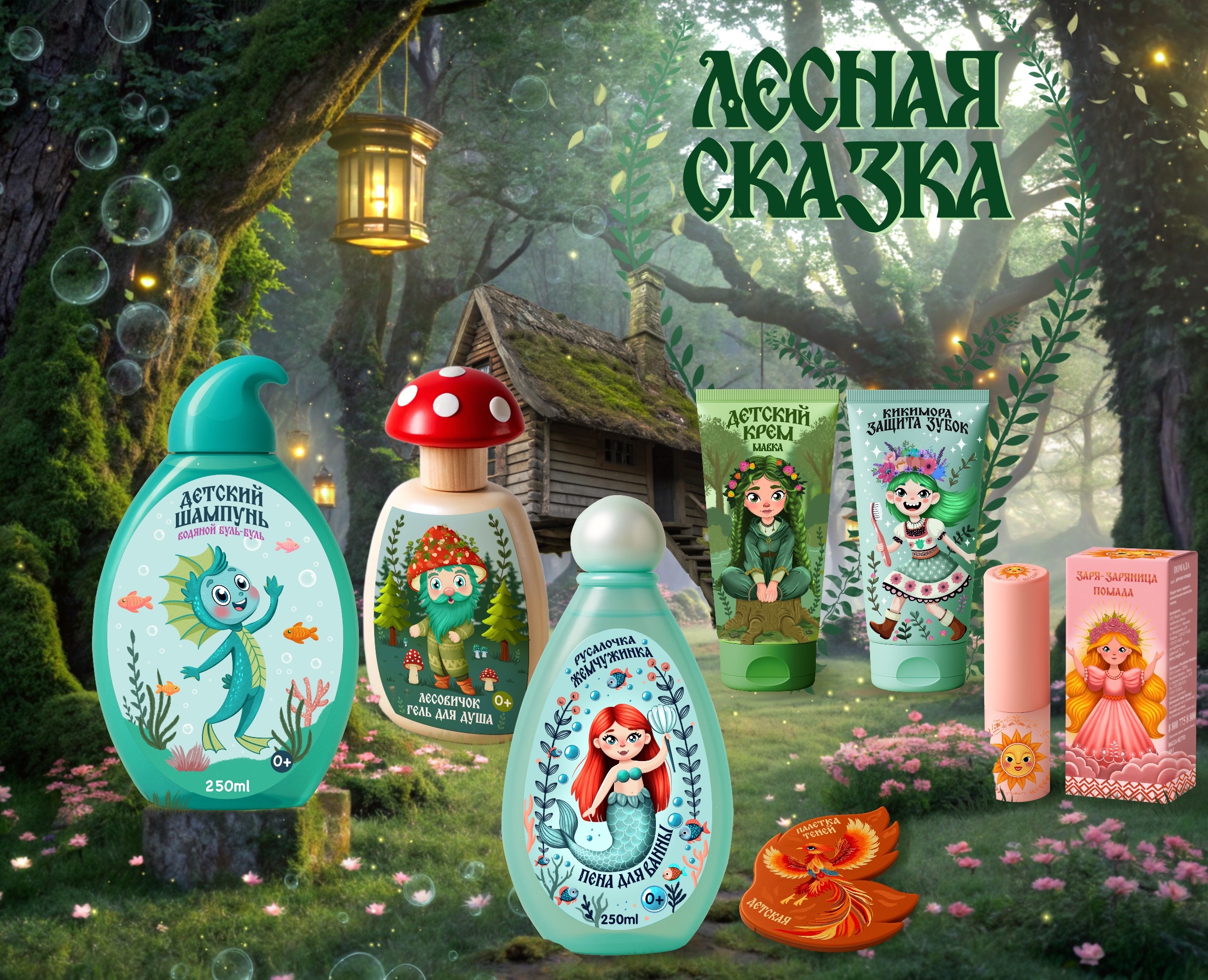 Детская косметика «Лесная сказка» на Dprofile