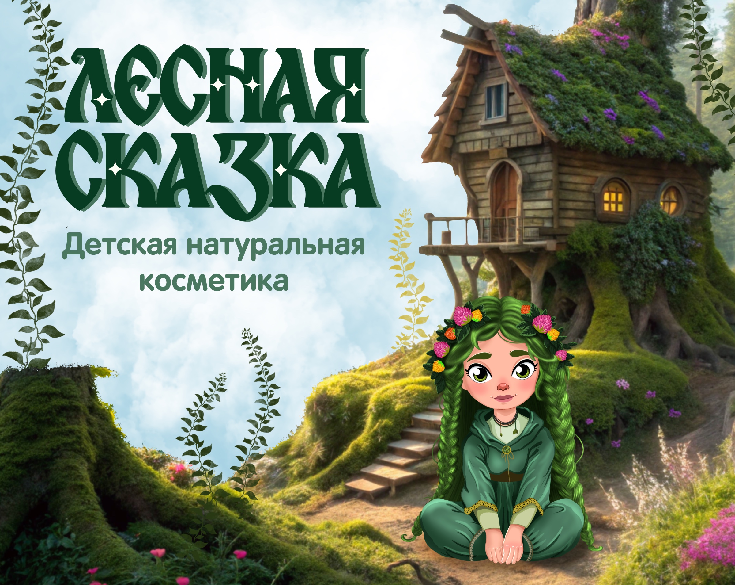 Детская косметика «Лесная сказка» — Изображение №1 — Брендинг, Иллюстрация на Dprofile