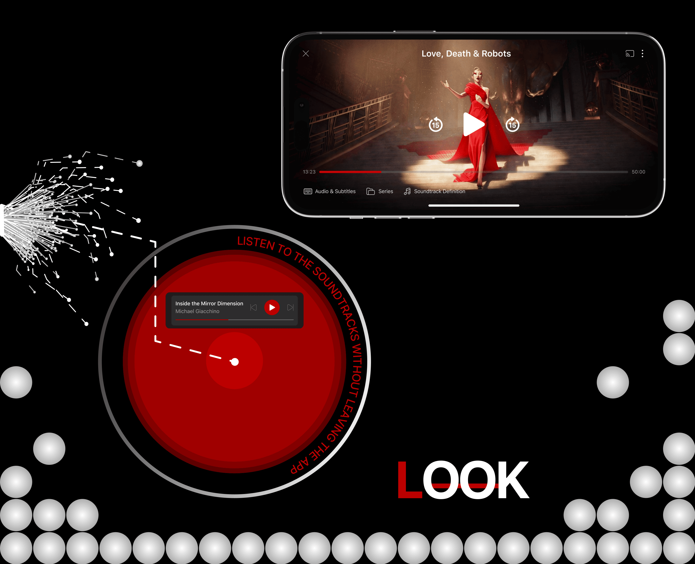 Online cinema LOOK — Mobile App UI/UX Design на Dprofile