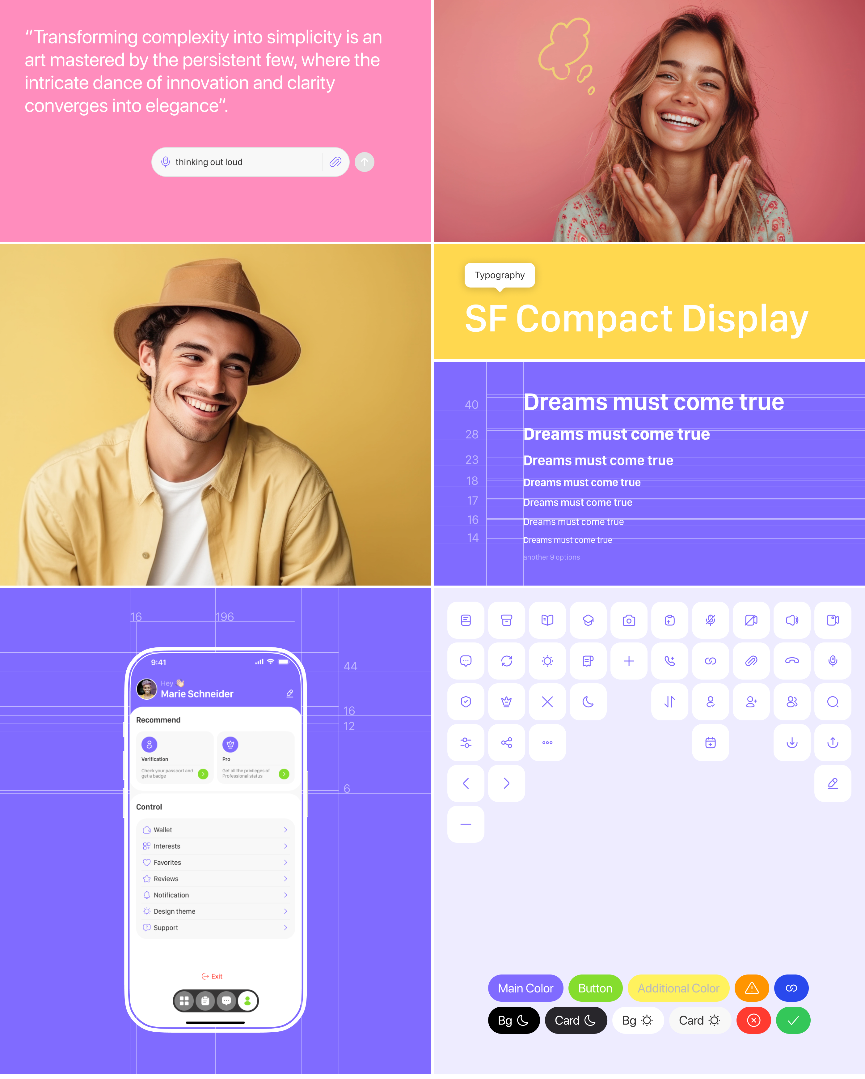 Creative team search Target — Mobile App UI/UX Design — Изображение №8 — Интерфейсы на Dprofile