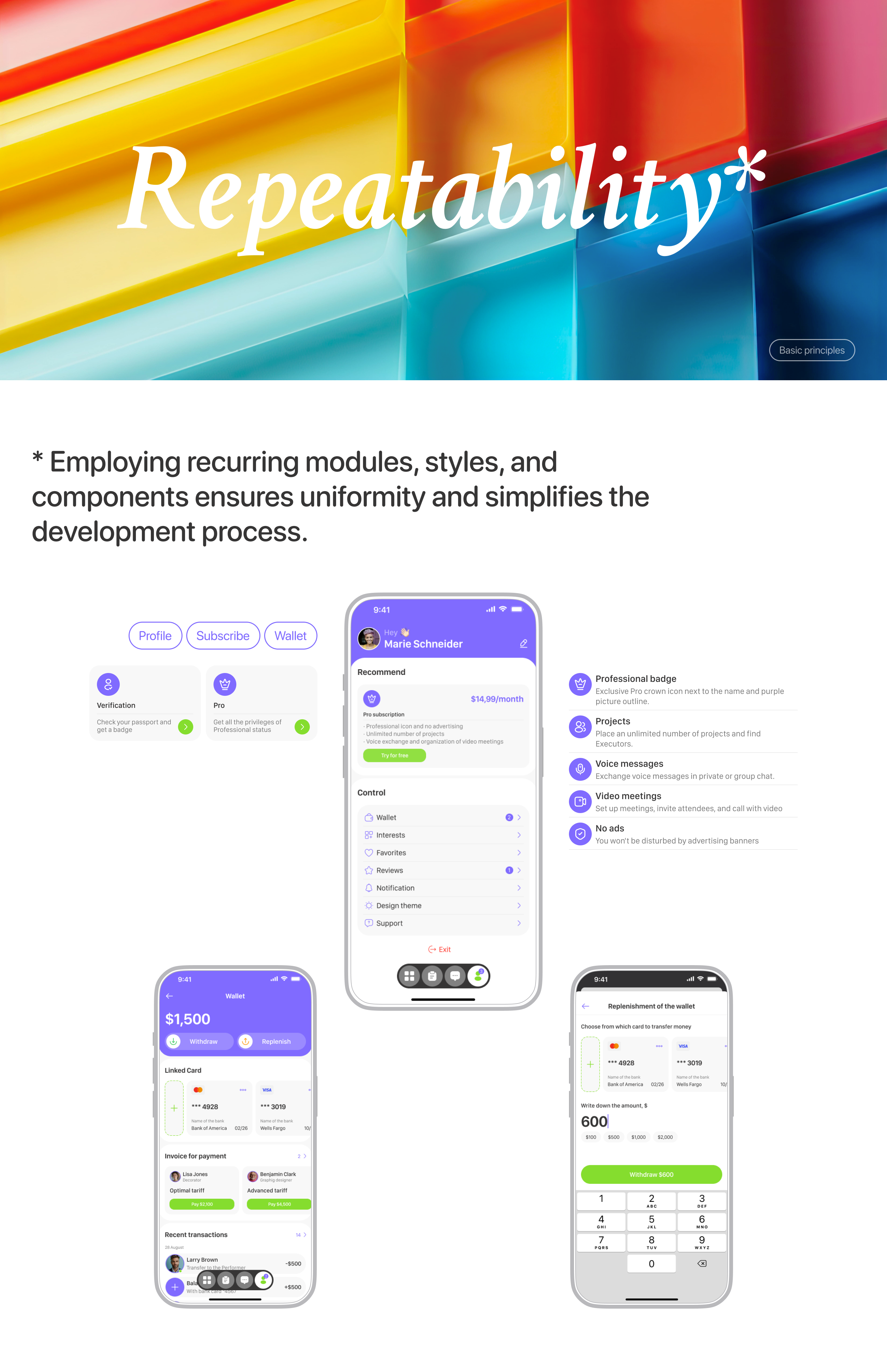 Creative team search Target — Mobile App UI/UX Design — Изображение №16 — Интерфейсы на Dprofile