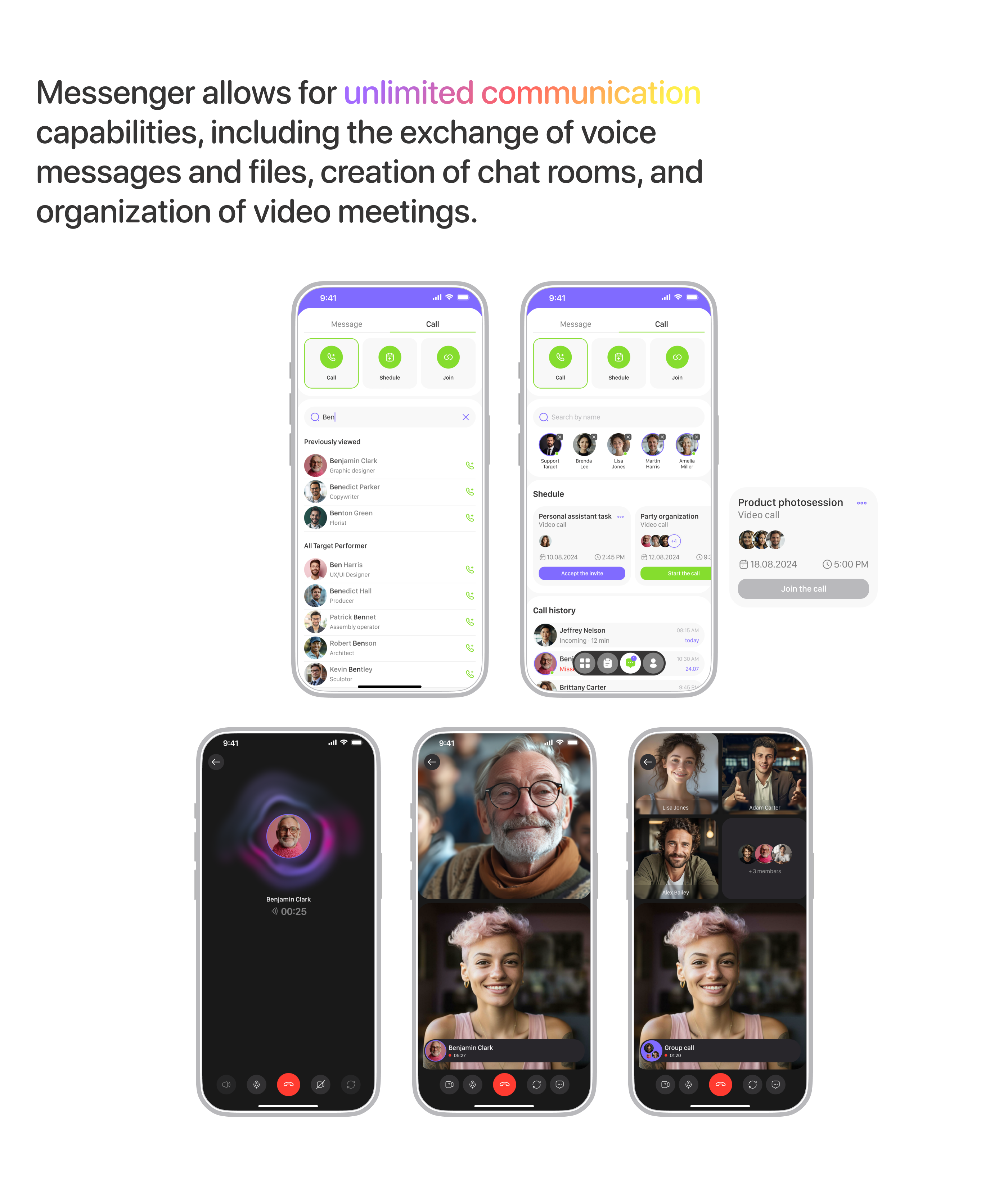 Creative team search Target — Mobile App UI/UX Design — Изображение №15 — Интерфейсы на Dprofile