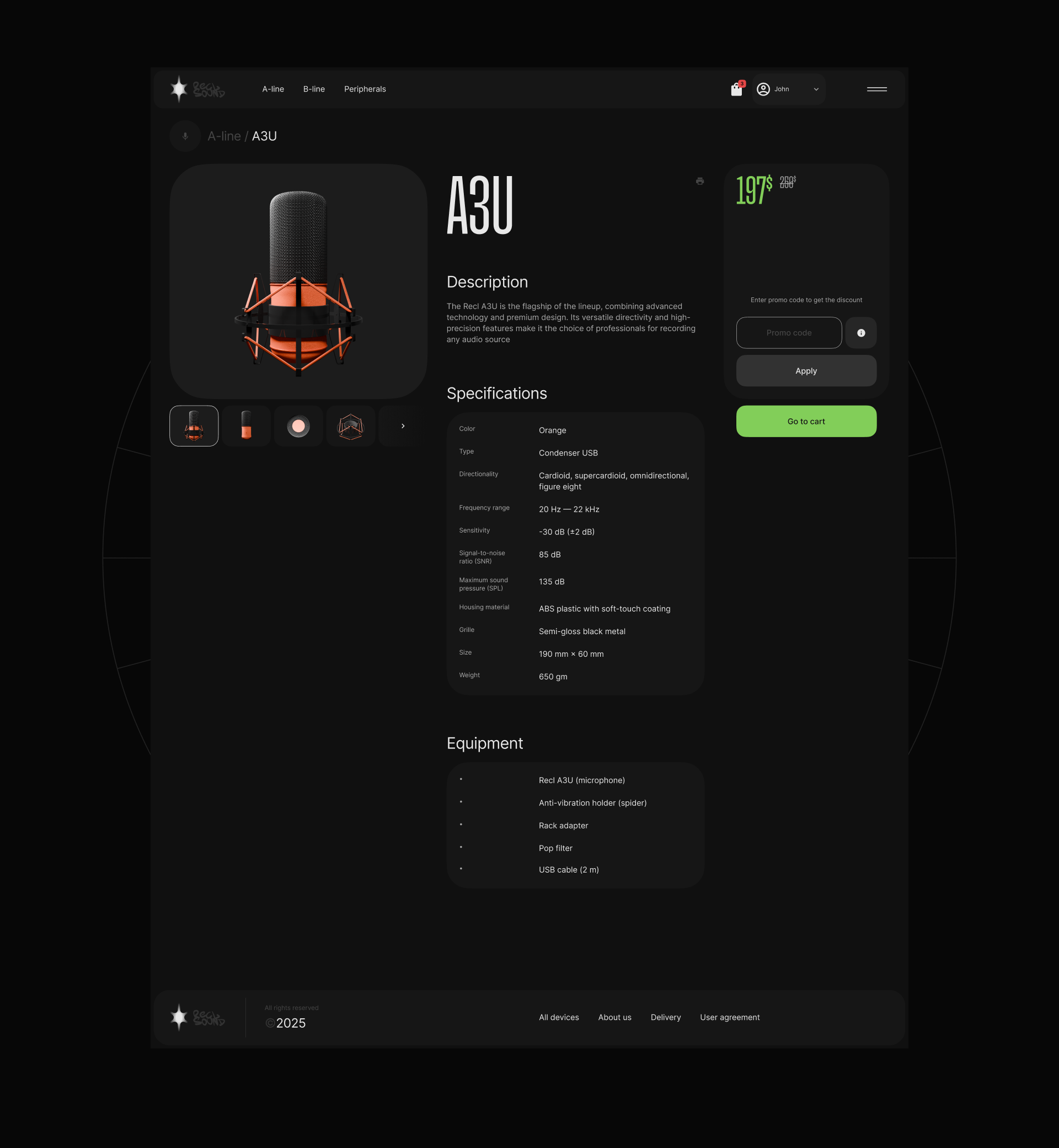 Recl A-line — Изображение №14 — Интерфейсы, 3D на Dprofile