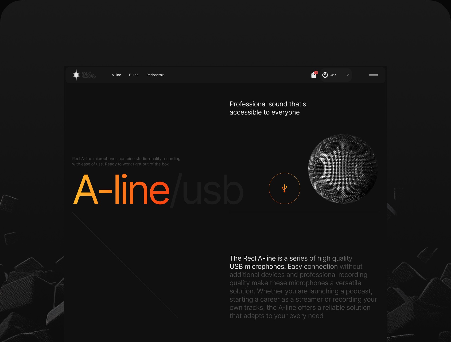 Recl A-line — Изображение №4 — Интерфейсы, 3D на Dprofile