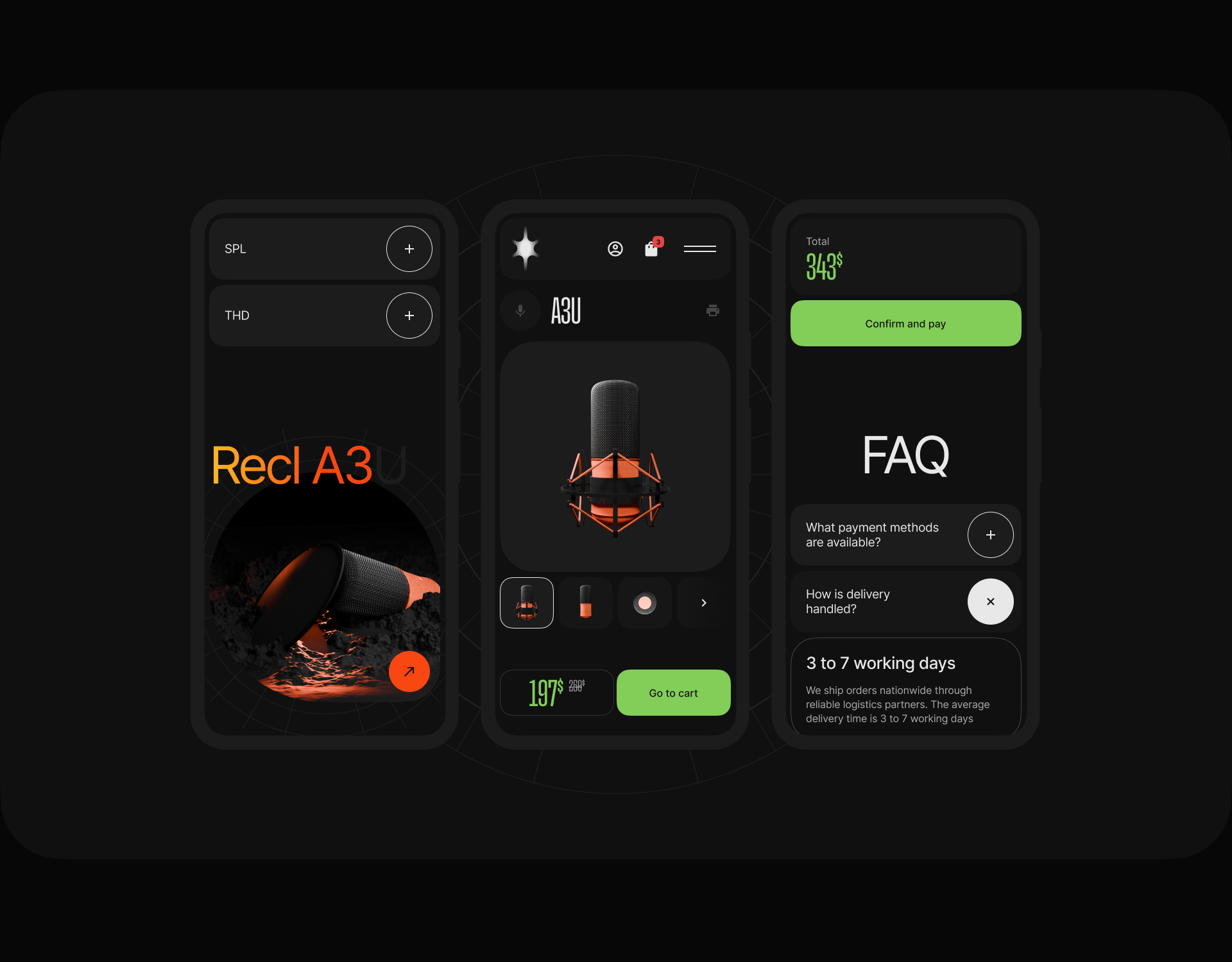 Recl A-line — Изображение №21 — Интерфейсы, 3D на Dprofile