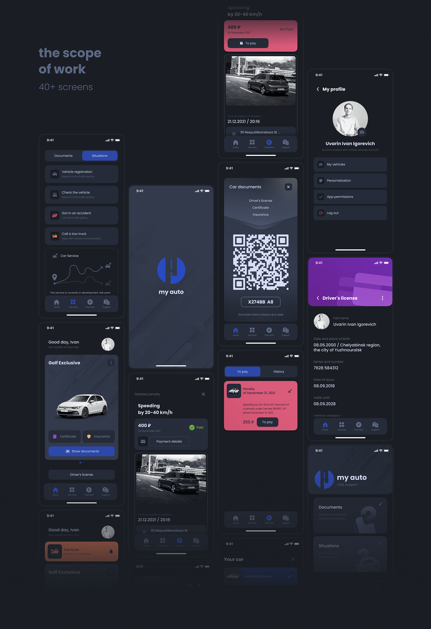 My auto — Изображение №18 — Интерфейсы, Графика на Dprofile