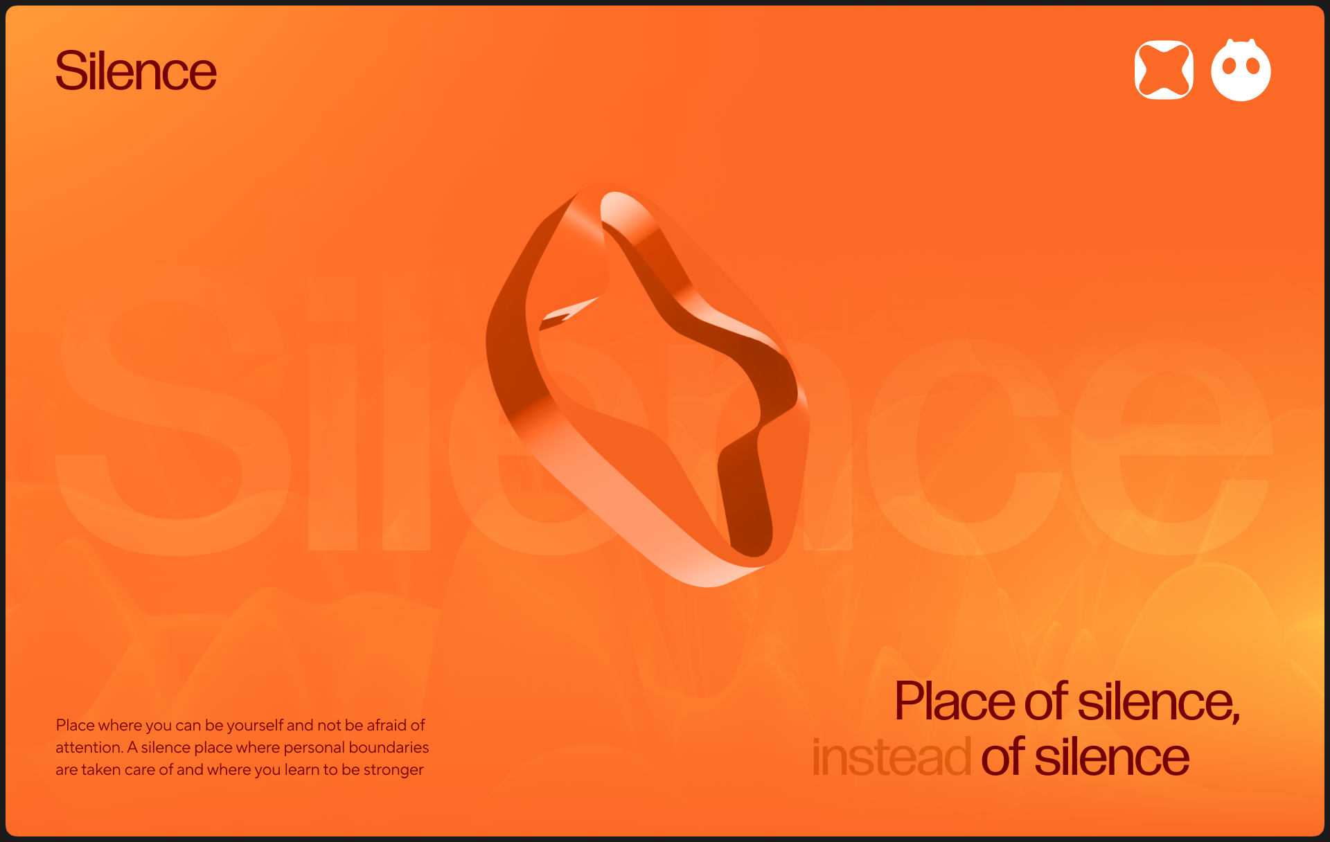 Silence — Изображение №1 — Интерфейсы, Графика на Dprofile