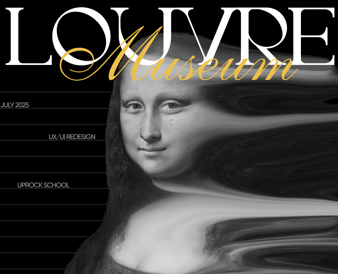 LOUVRE MUSEUM | UX UI WEBSITE REDESIGN — Интерфейсы на Dprofile