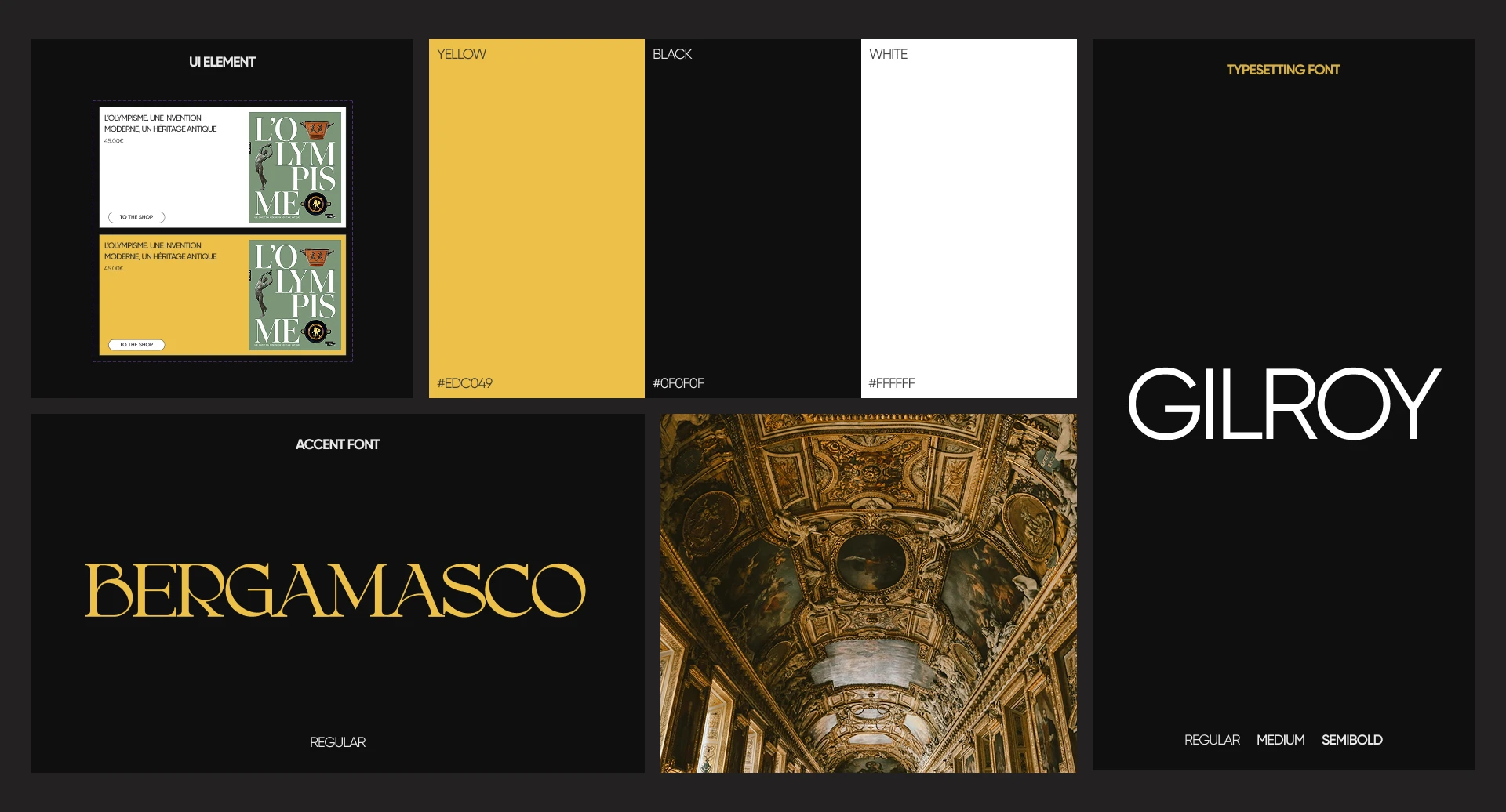LOUVRE MUSEUM | UX UI WEBSITE REDESIGN — Изображение №9 — Интерфейсы на Dprofile