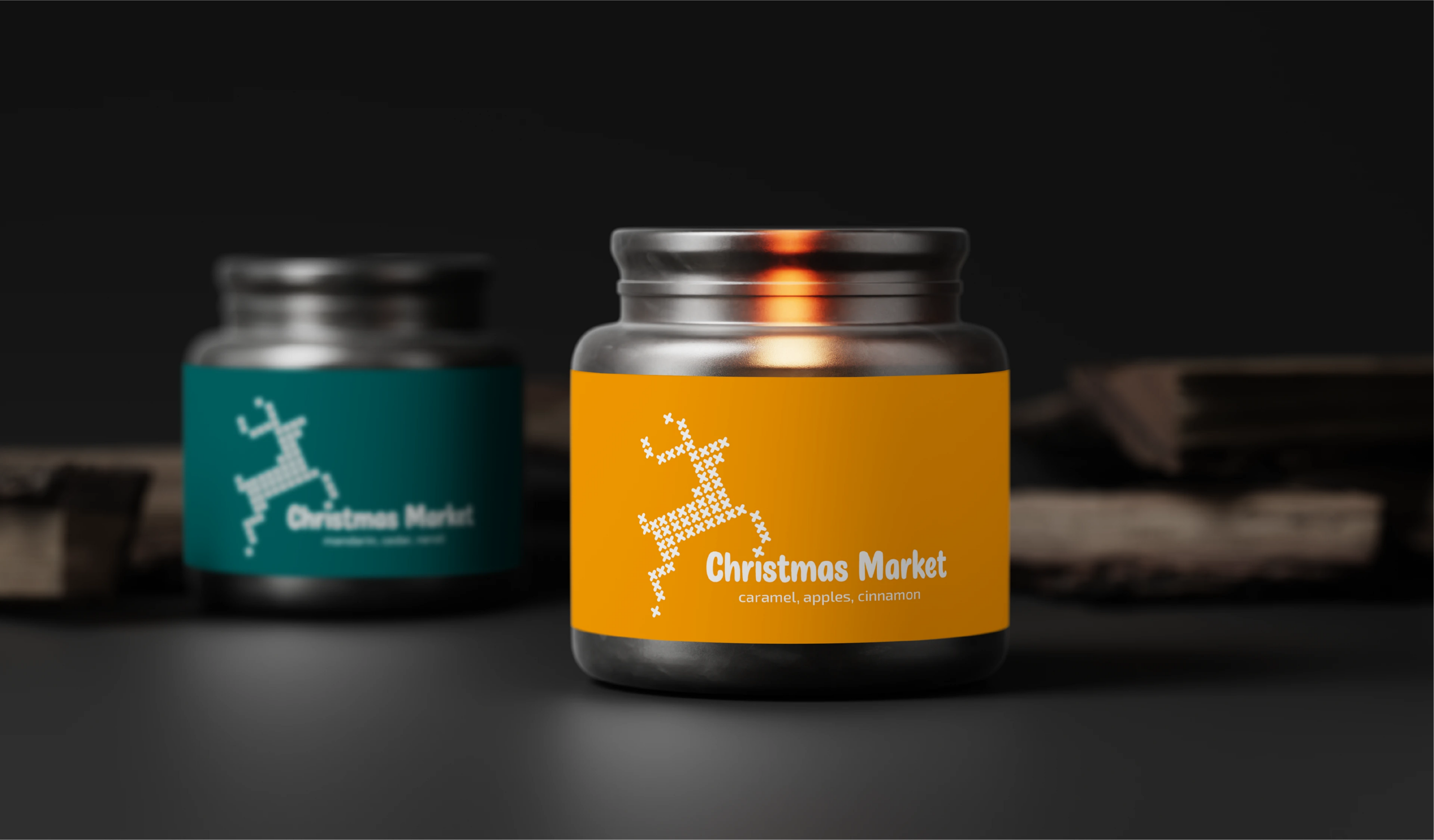 Визуальная айдентика ярмарки "Christmas Market" — Изображение №8 — Брендинг на Dprofile