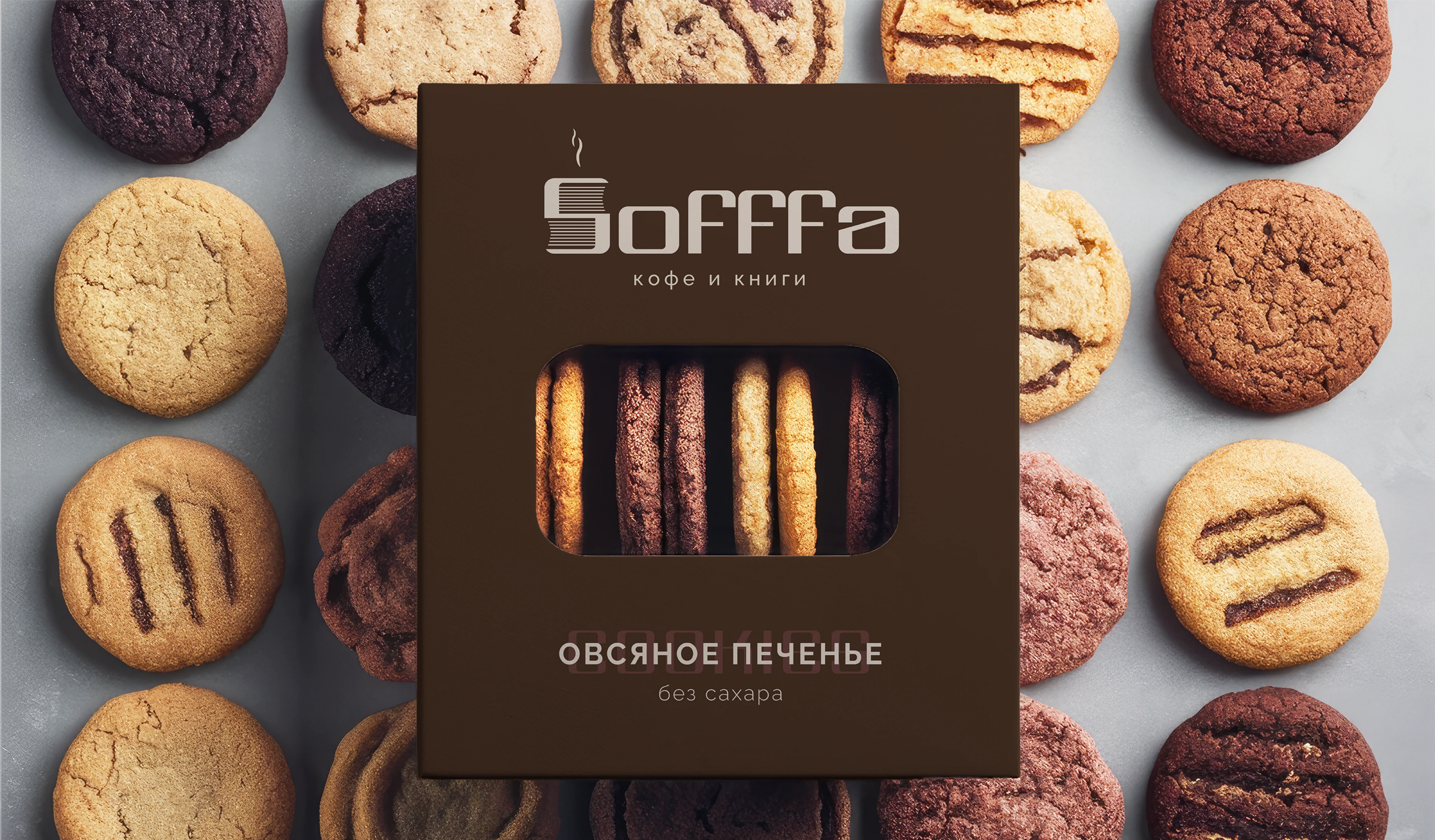 Визуальная айдентика сети кофеен "SOFFFA" — Изображение №15 — Брендинг на Dprofile
