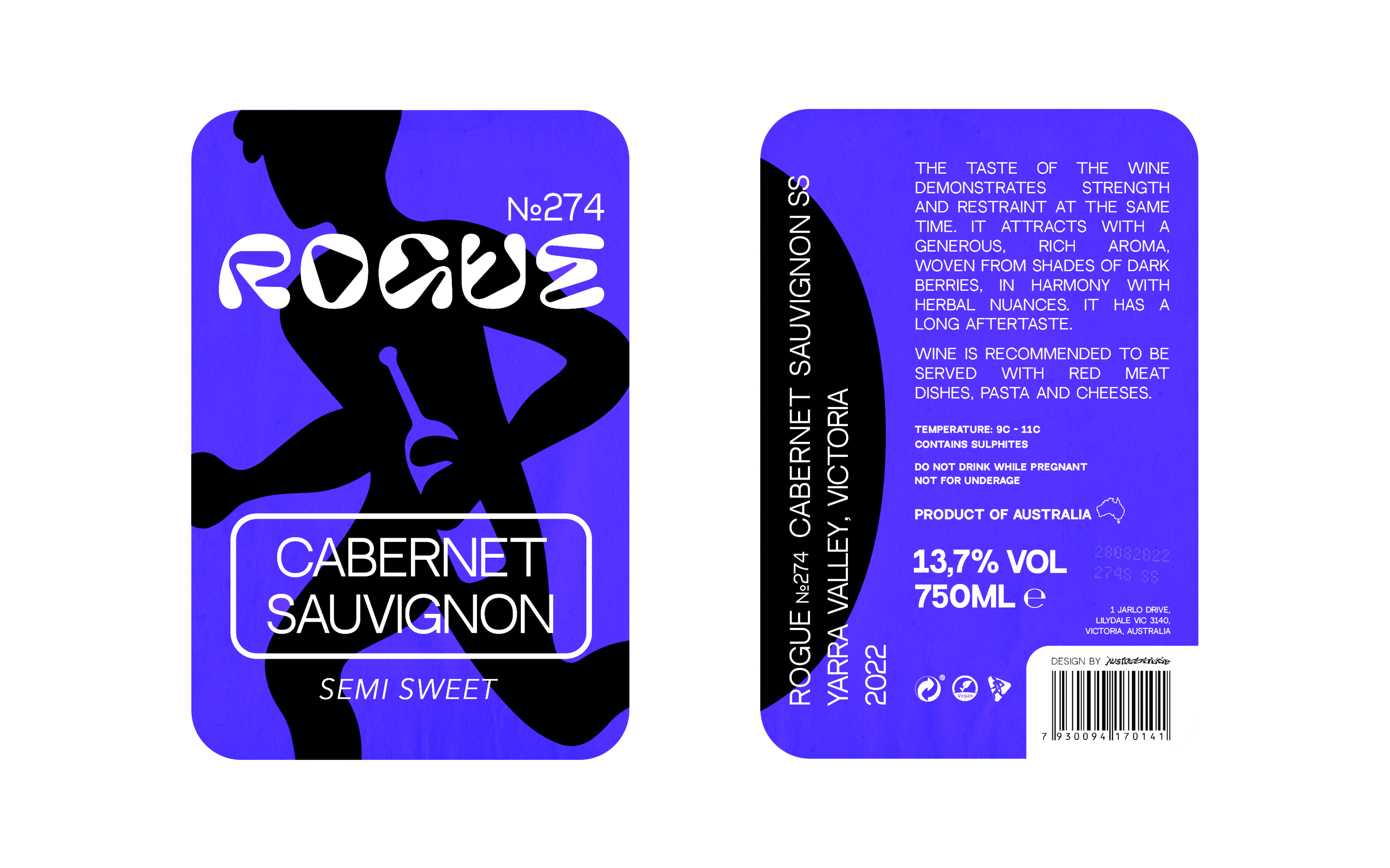 ROGUE wine from Australia — Изображение №7 — Брендинг на Dprofile