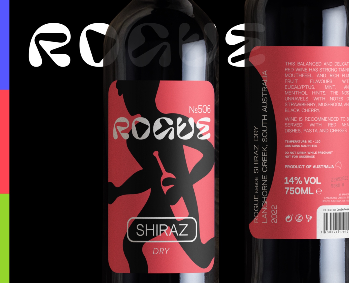 ROGUE wine from Australia — Брендинг на Dprofile