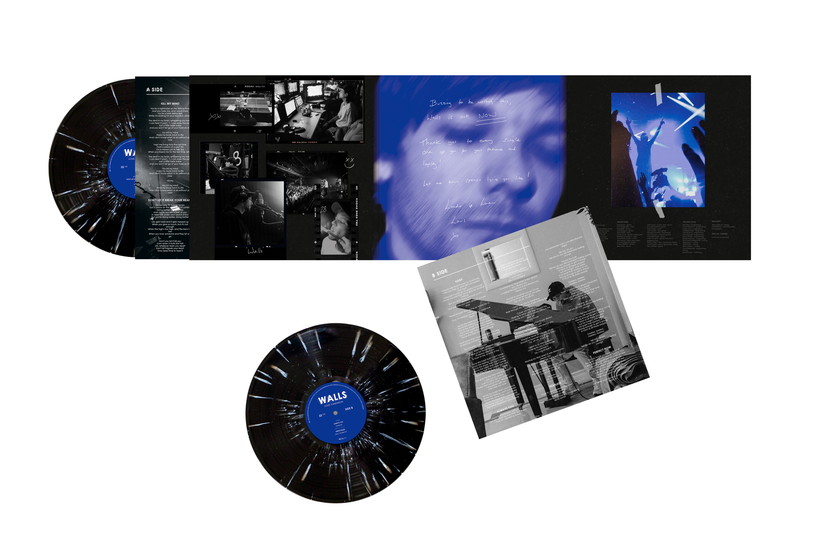 WALLS LP by LOUIS TOMLINSON — Изображение №13 — Брендинг, Графика на Dprofile