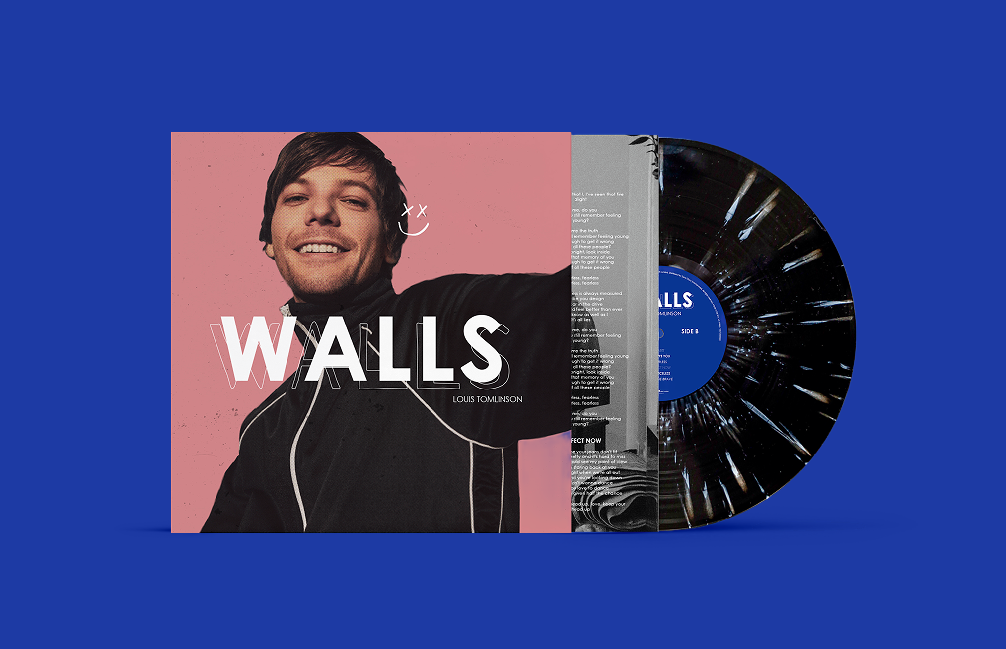 WALLS LP by LOUIS TOMLINSON — Изображение №4 — Брендинг, Графика на Dprofile