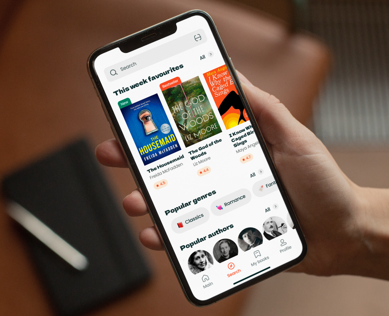 BookTrail Mobile App на Dprofile
