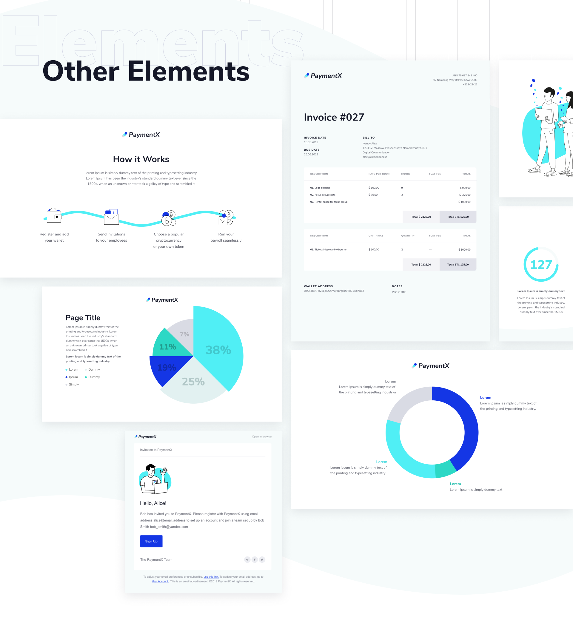 PaymentX. Branding & Website design. 2019 — Изображение №10 — Интерфейсы, Брендинг на Dprofile