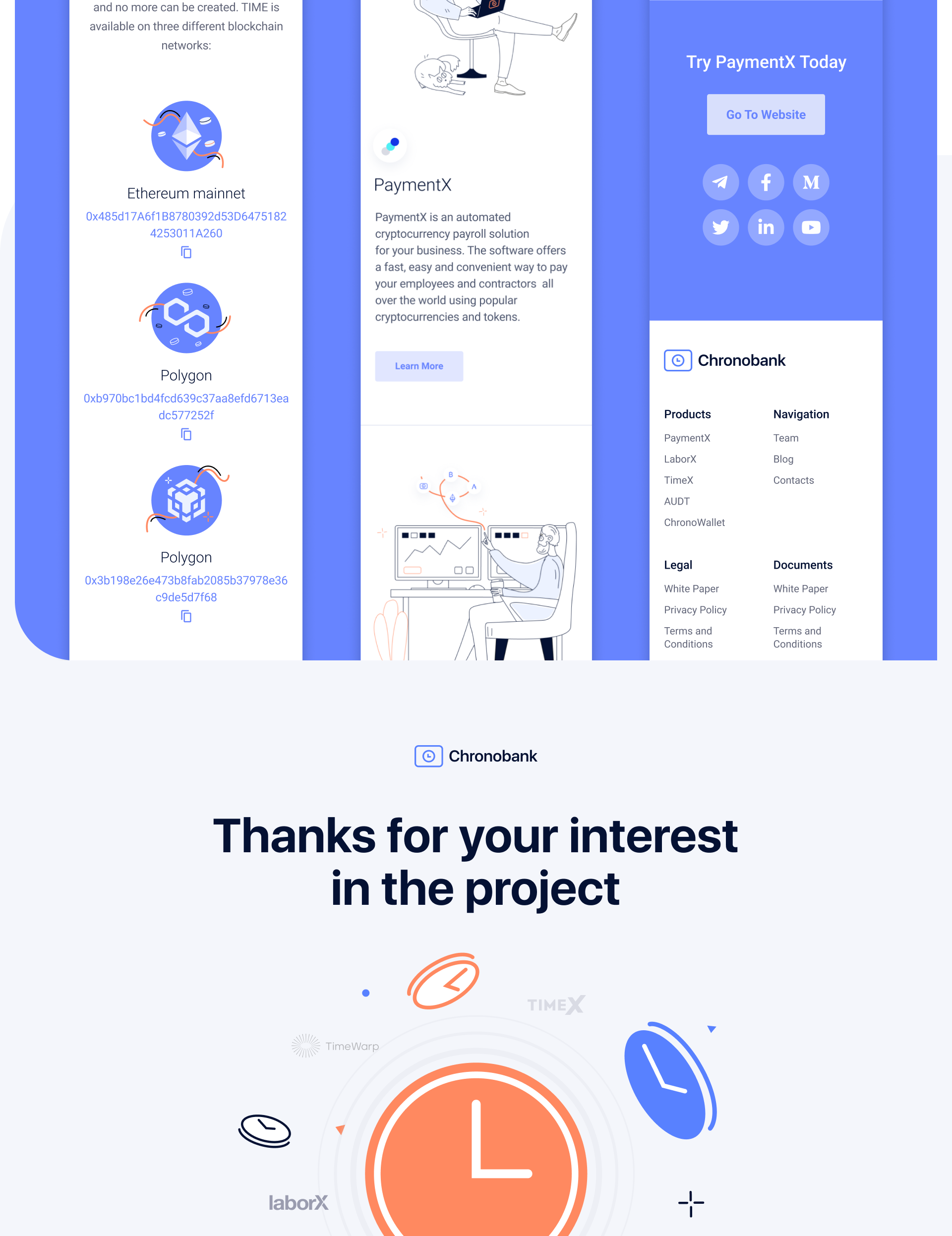 Chronobank. Branding & Website design. 2020 — Изображение №12 — Интерфейсы, Брендинг на Dprofile