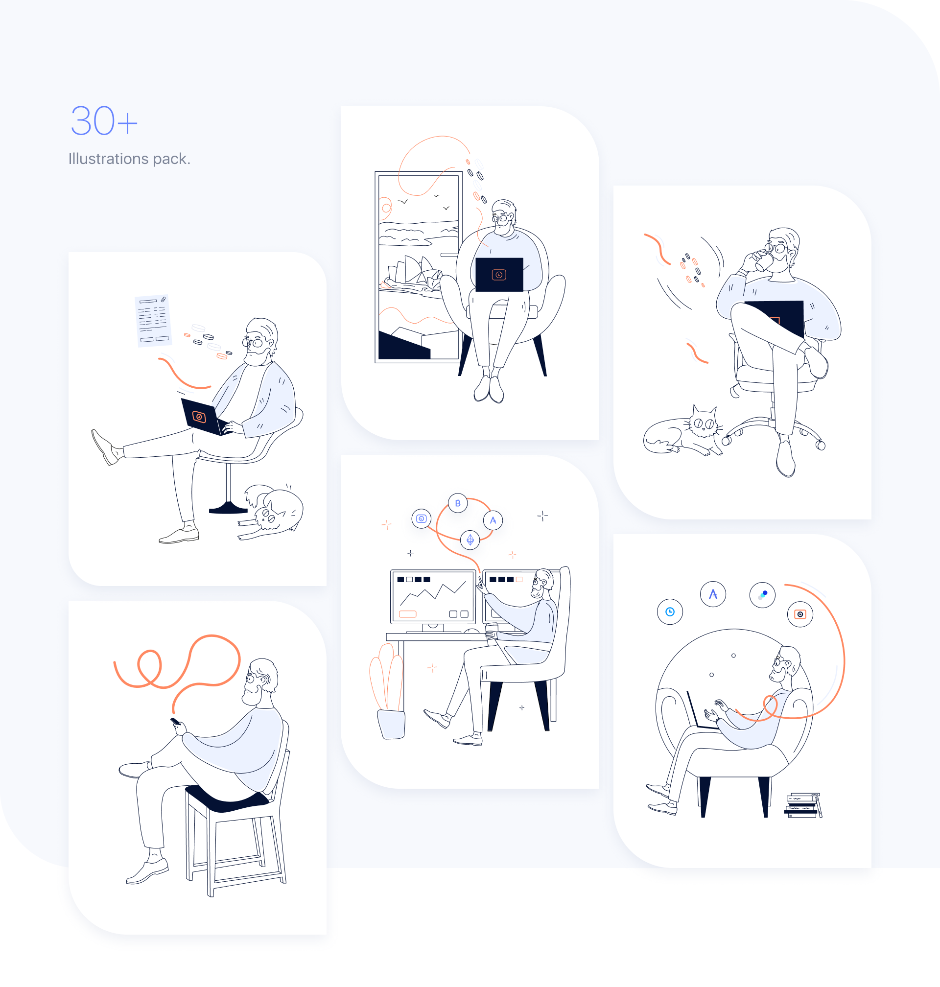 Chronobank. Branding & Website design. 2020 — Изображение №3 — Интерфейсы, Брендинг на Dprofile