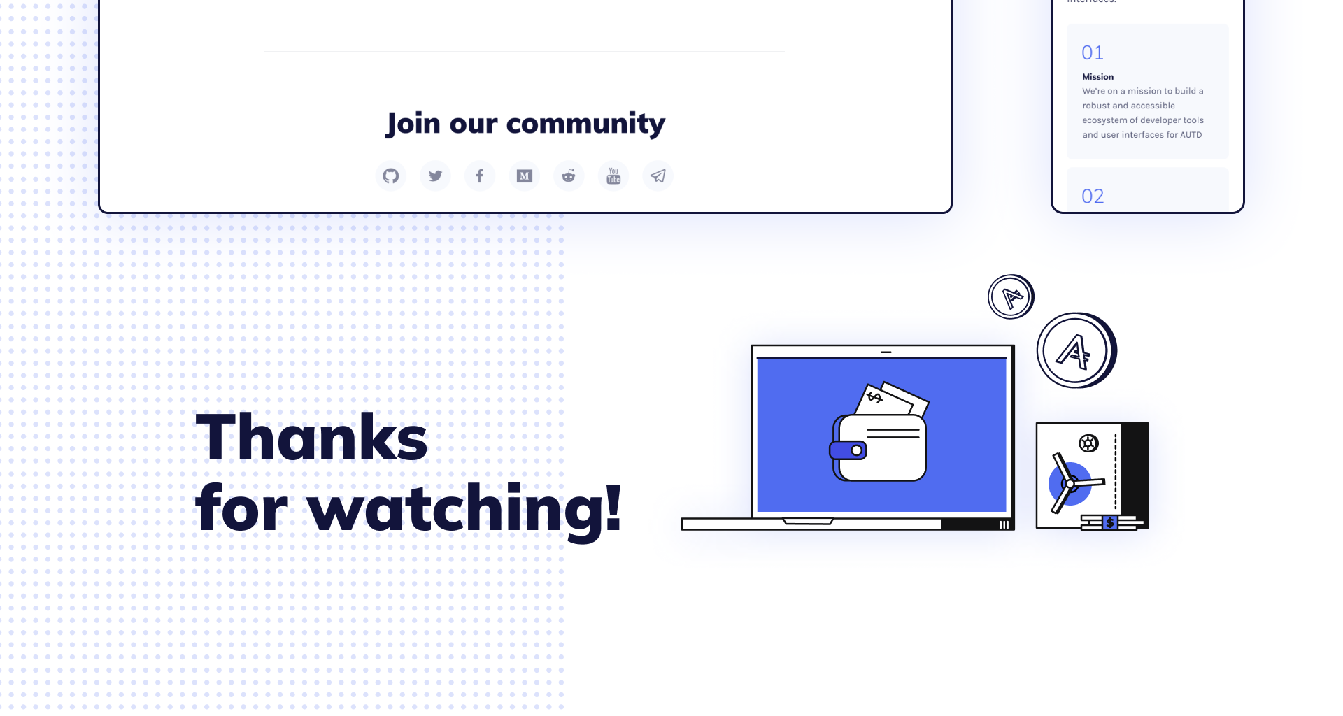 Australian Dollar Token. Website design. 2020 — Изображение №5 — Интерфейсы, Графика на Dprofile