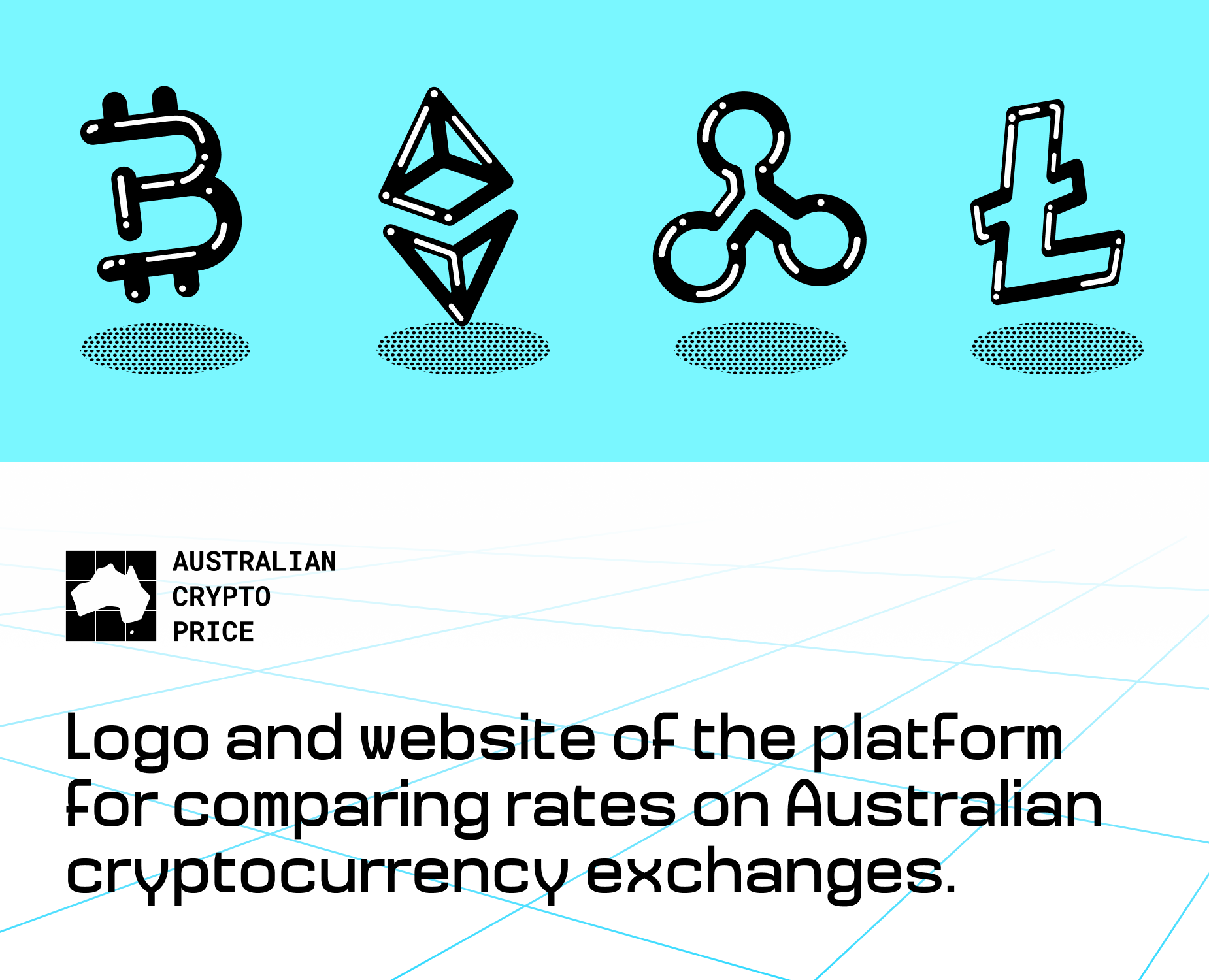 Australian Crypto Price. Logo & Website design. 2022 — Интерфейсы, Брендинг на Dprofile