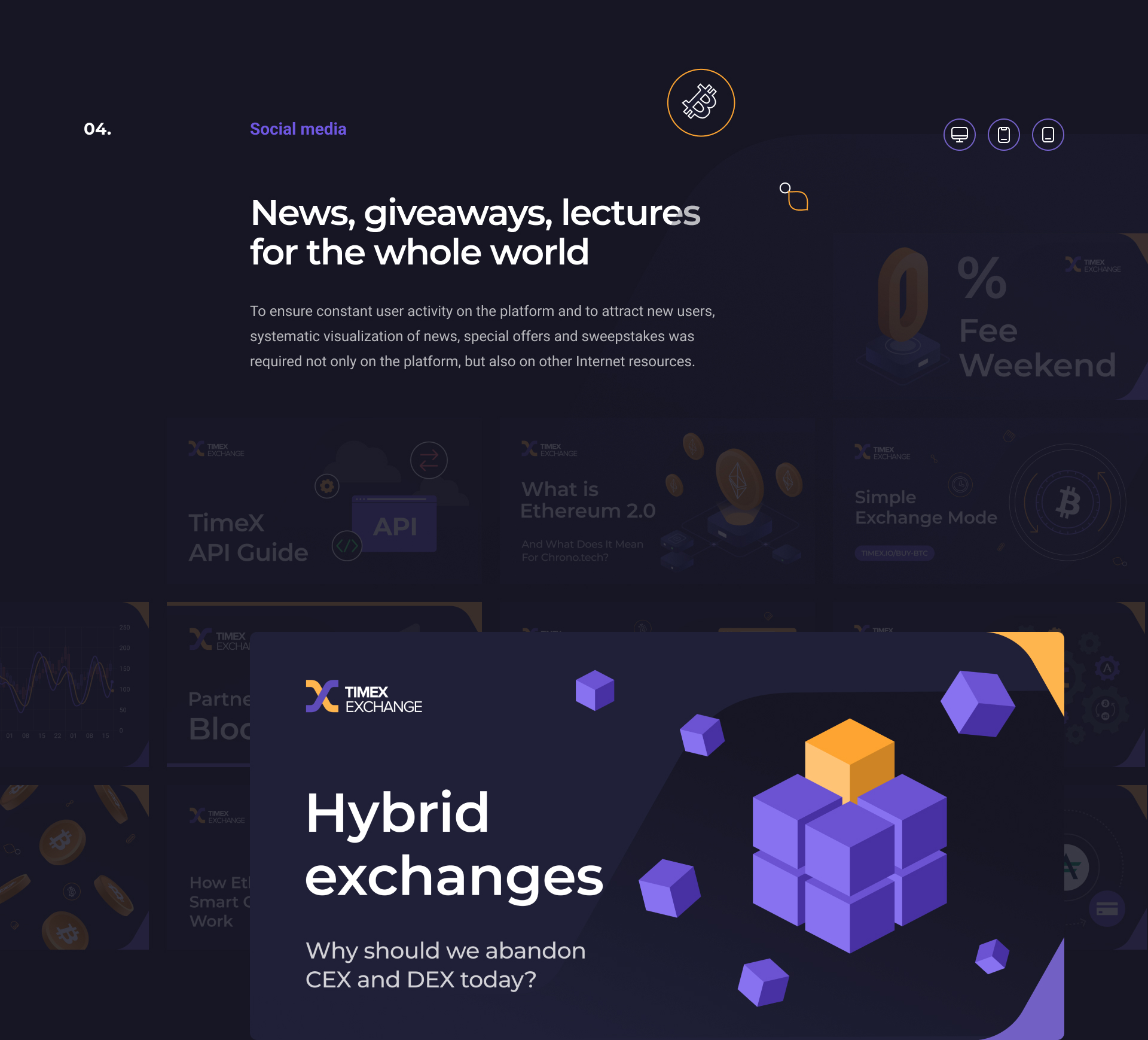 TimeX — Trading Platform. Branding & Website design. 2020 — Изображение №4 — Интерфейсы, Брендинг на Dprofile